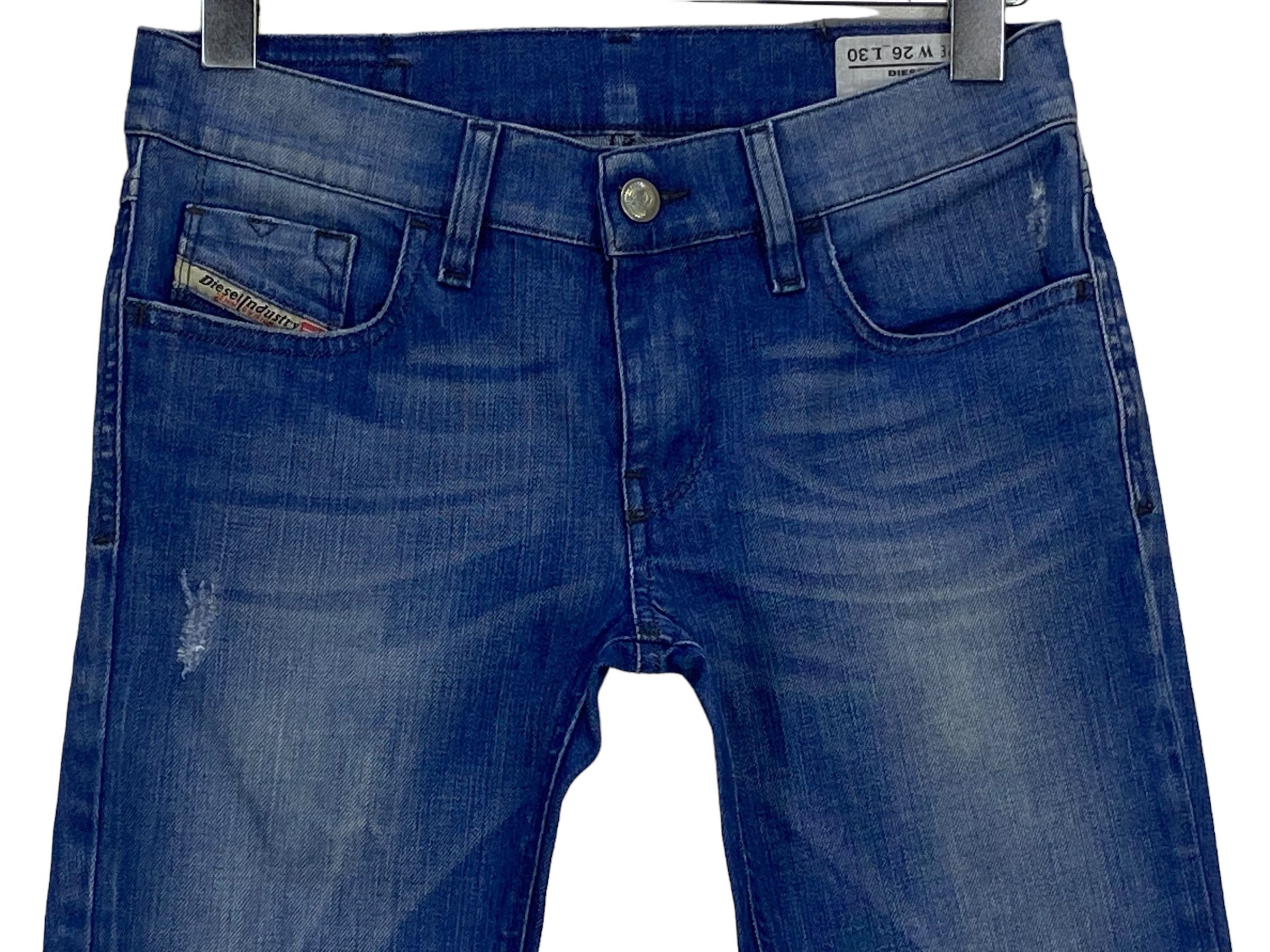 Diesel Diesel Distressed Jeans Faded Skinny Jeans Size 26" / US 2 / IT 38 - 3 Thumbnail