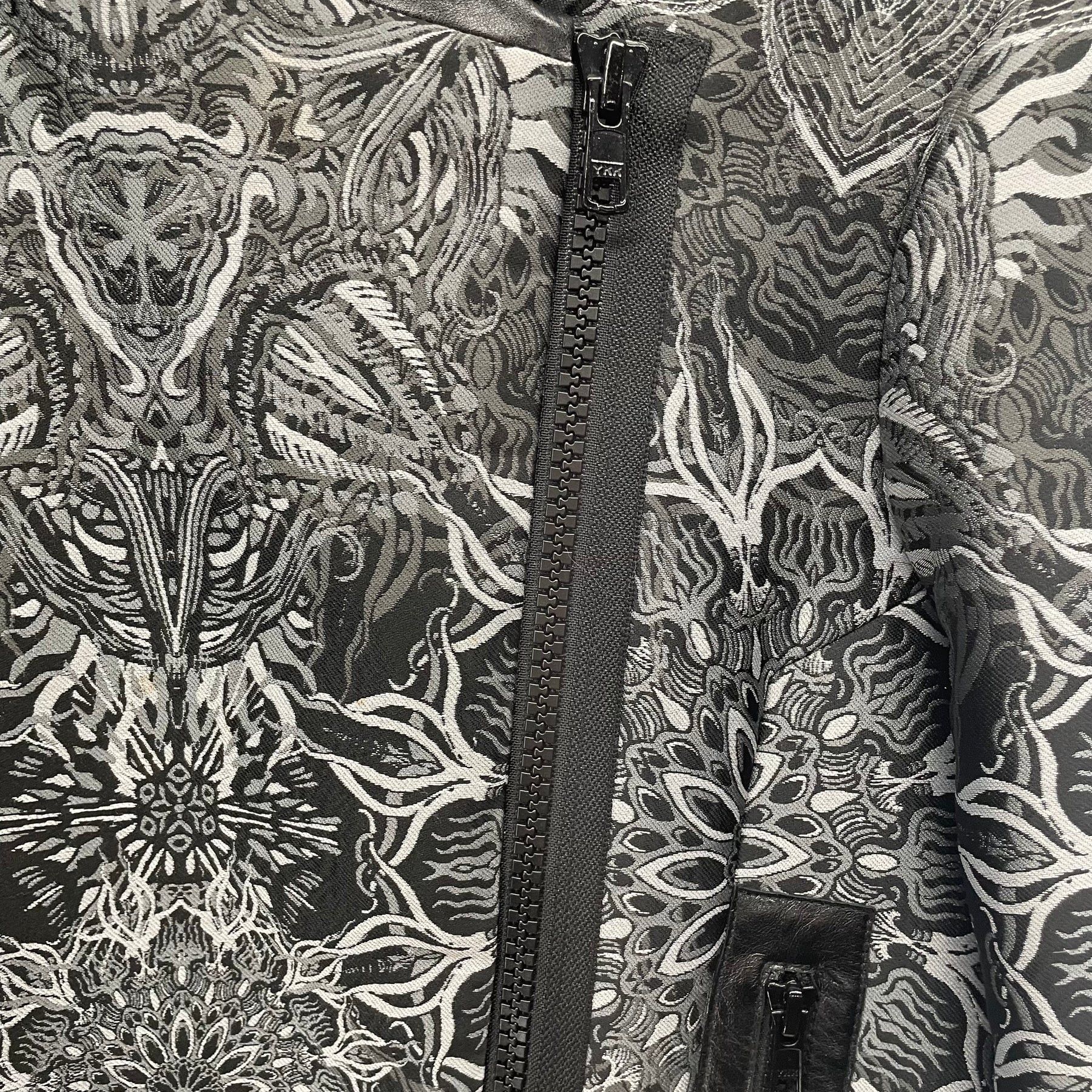 Helmut Lang Archive Floral Paisley Riders Jacket Size S / US 4 / IT 40 - 6 Thumbnail