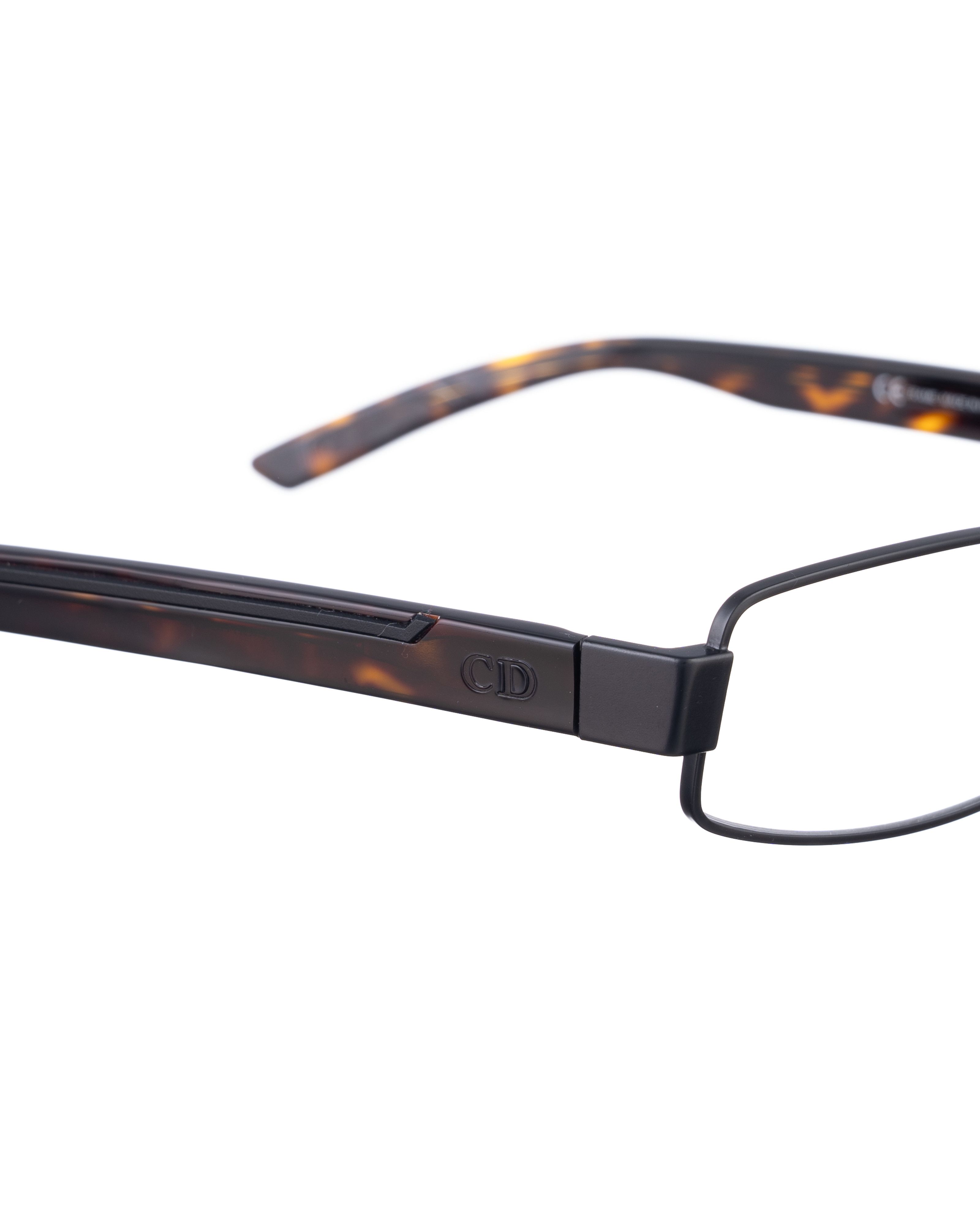 Dior Dior 00s Black Havana Classic Glasses Size ONE SIZE - 3 Thumbnail