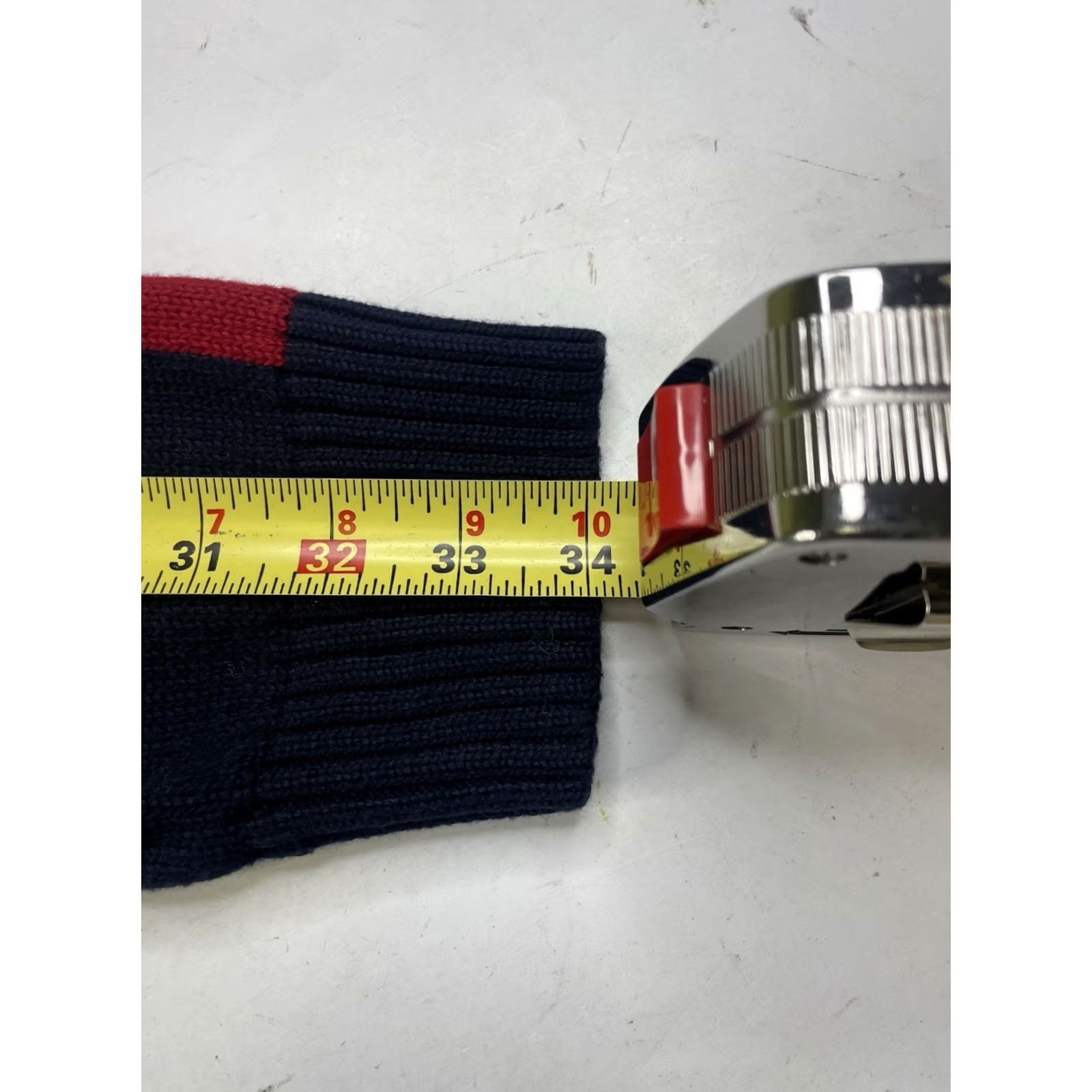 Polo Ralph Lauren VINTAGE? Polo Ralph Lauren Navy Blue Red Pony 1/4 Zip Knit Sweater Men XL Shirt Size US XL / EU 56 / 4 - 5 Thumbnail
