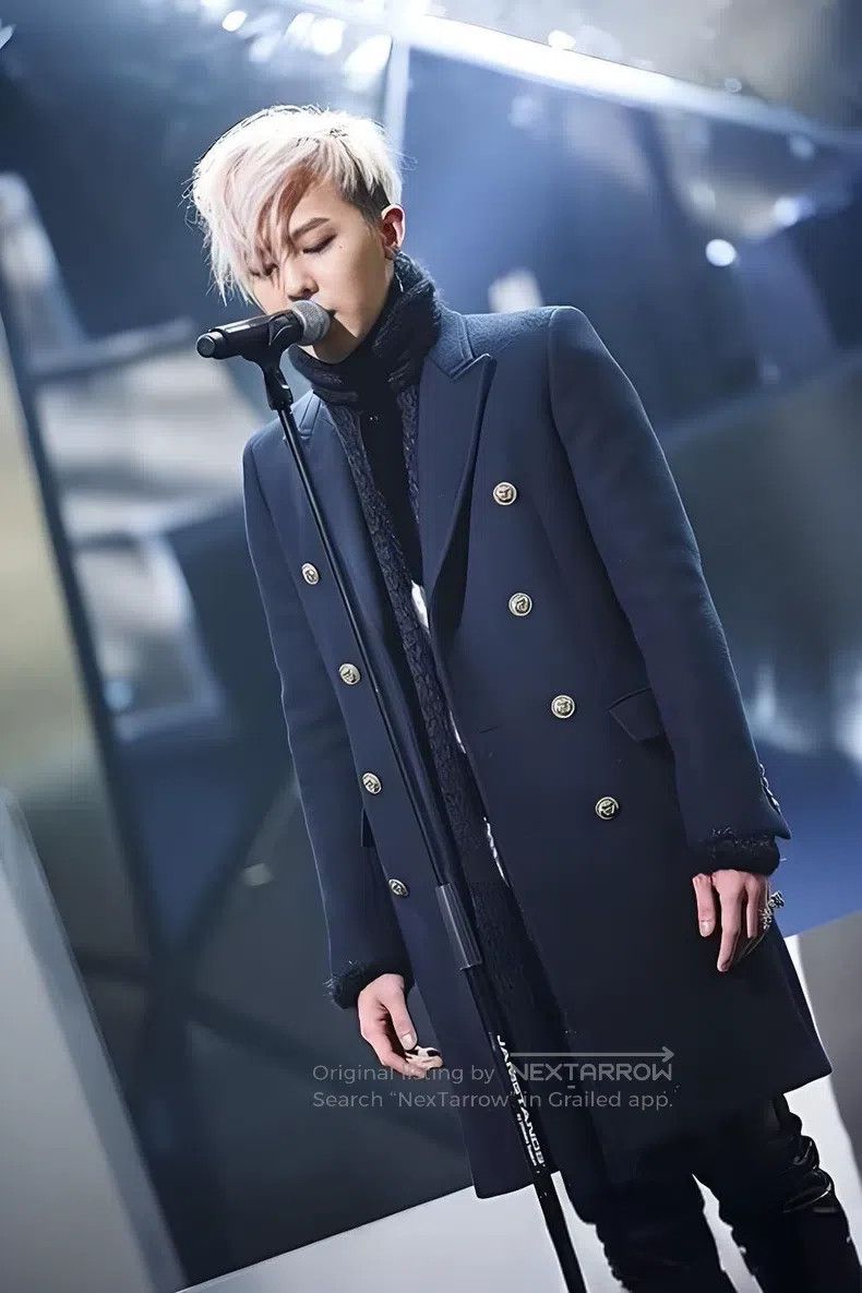 Saint Laurent Paris Saint Laurent Paris Wool Double-breasted Gold Buckle Coat Size US L / EU 52-54 / 3 - 6 Thumbnail