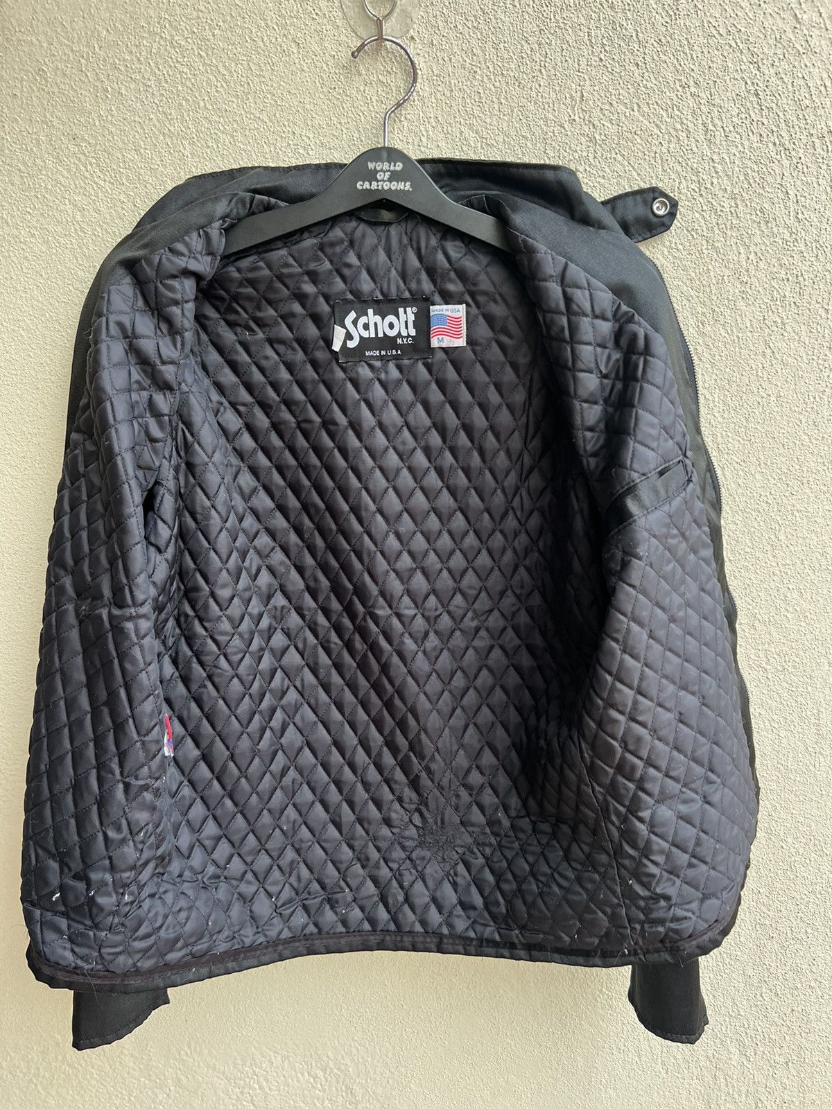 Schott Vintage Schott N.Y.C. Lot BNDL Black Nylon Racer Jacket Size US M / EU 48-50 / 2 - 17 Thumbnail