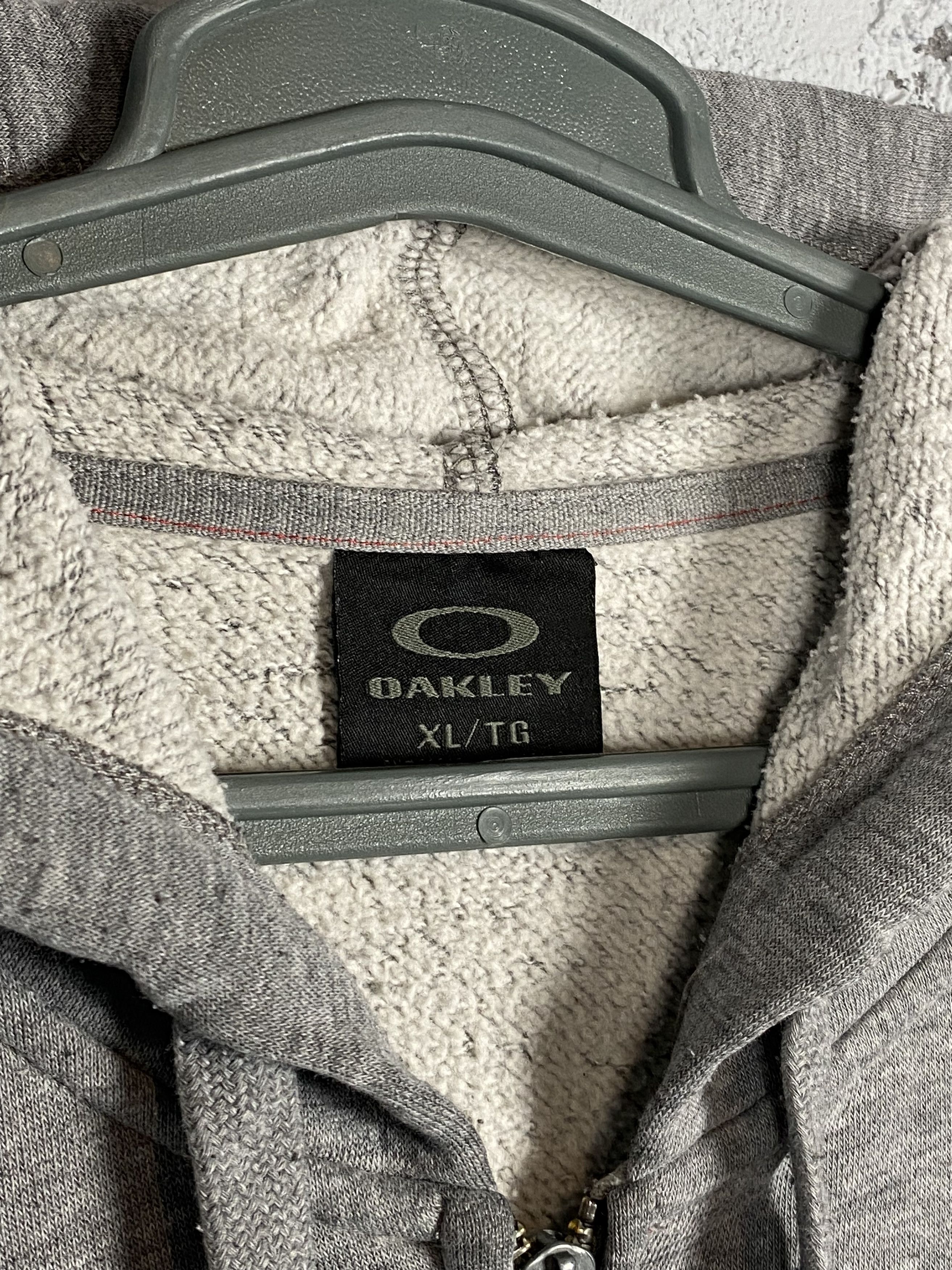 Oakley × Vintage Gorpcore Y2K Vintage Oakley Big Logo Iconic Zip Hoodie Size US L / EU 52-54 / 3 - 5 Thumbnail