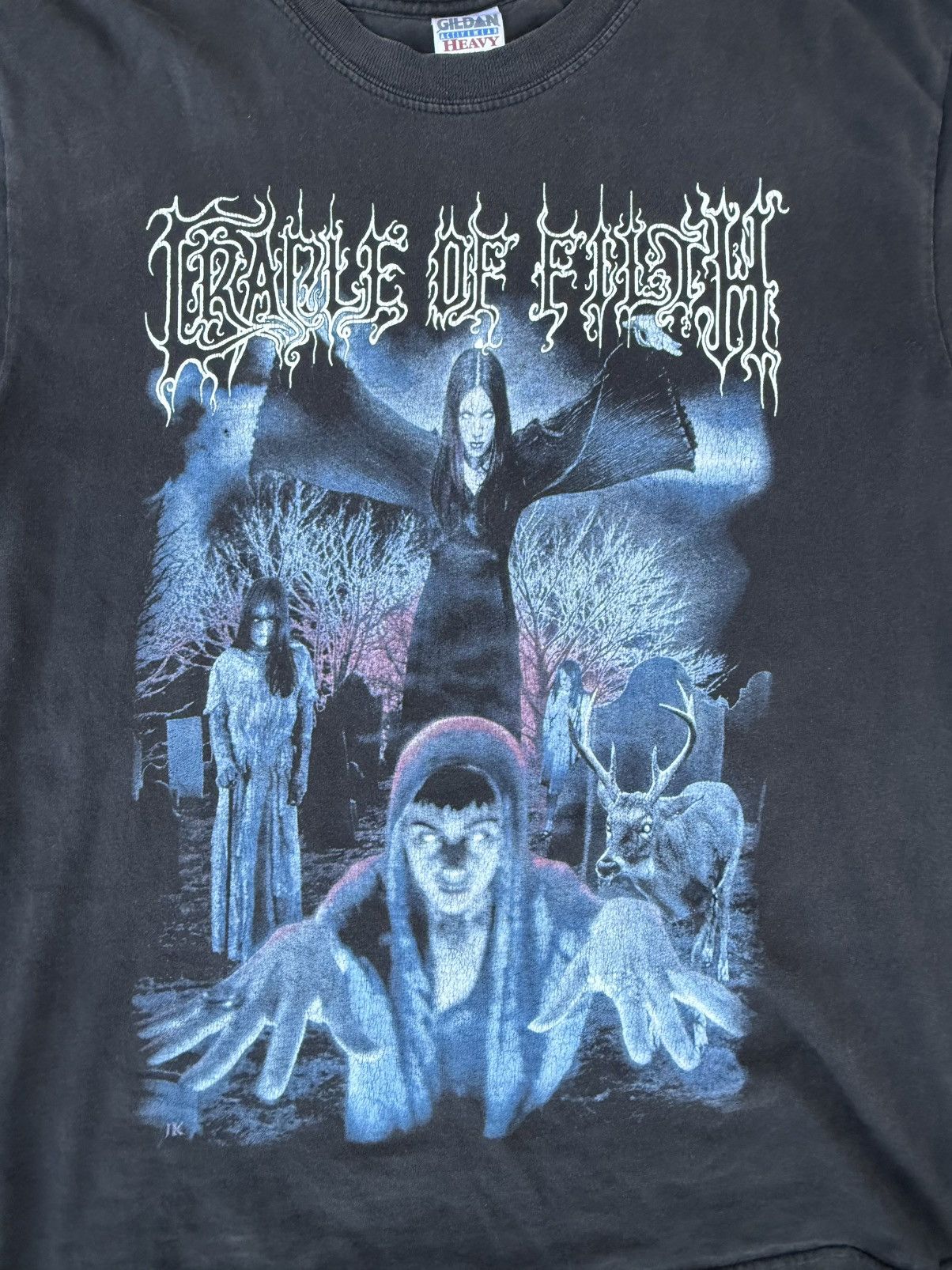 Hanes Cradle of Filth 90s gothic Size US M / EU 48-50 / 2 - 2 Thumbnail