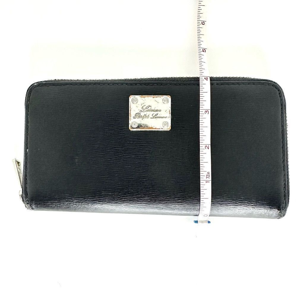 Lauren Ralph Lauren Vintage Ralph Lauren Sloan Street Zip Black Leather Wallet Size ONE SIZE - 13 Thumbnail