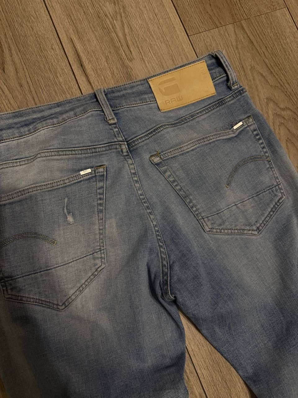 G-Star G Star Raw 3301 Jeans Men Blue Slim size 30x32 Size US 30 / EU 46 - 8 Thumbnail