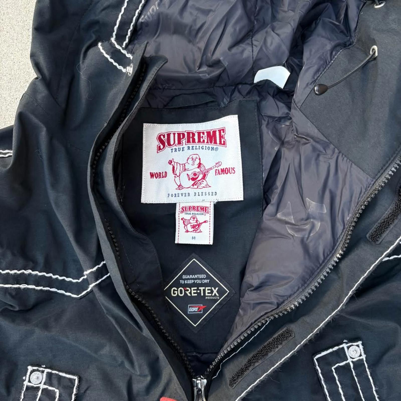 Other Supreme x True Religion Gore‑Tex Hoodie Jacket – Size M Size US M / EU 48-50 / 2 - 3 Thumbnail
