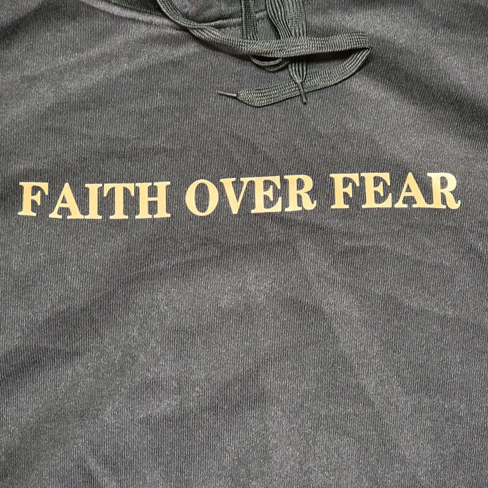 Other Faith Over Fear Unisex Hoodie "Psalms 118:6" - Size Large Size L / US 10 / IT 46 - 5 Thumbnail