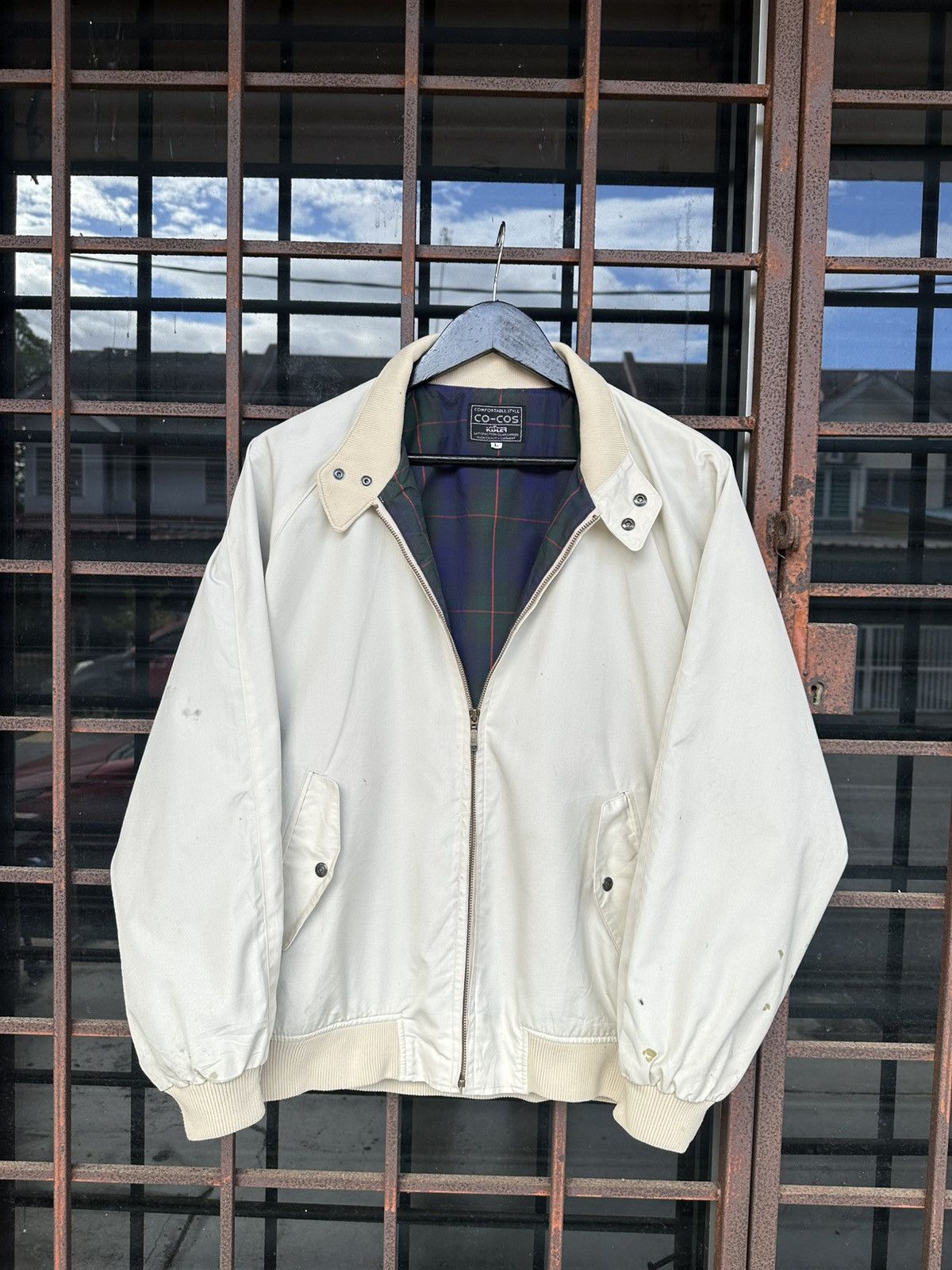 Vintage 👹Vintage Co-Cos Light Bomber Jacket Size US L / EU 52-54 / 3 - 2 Thumbnail