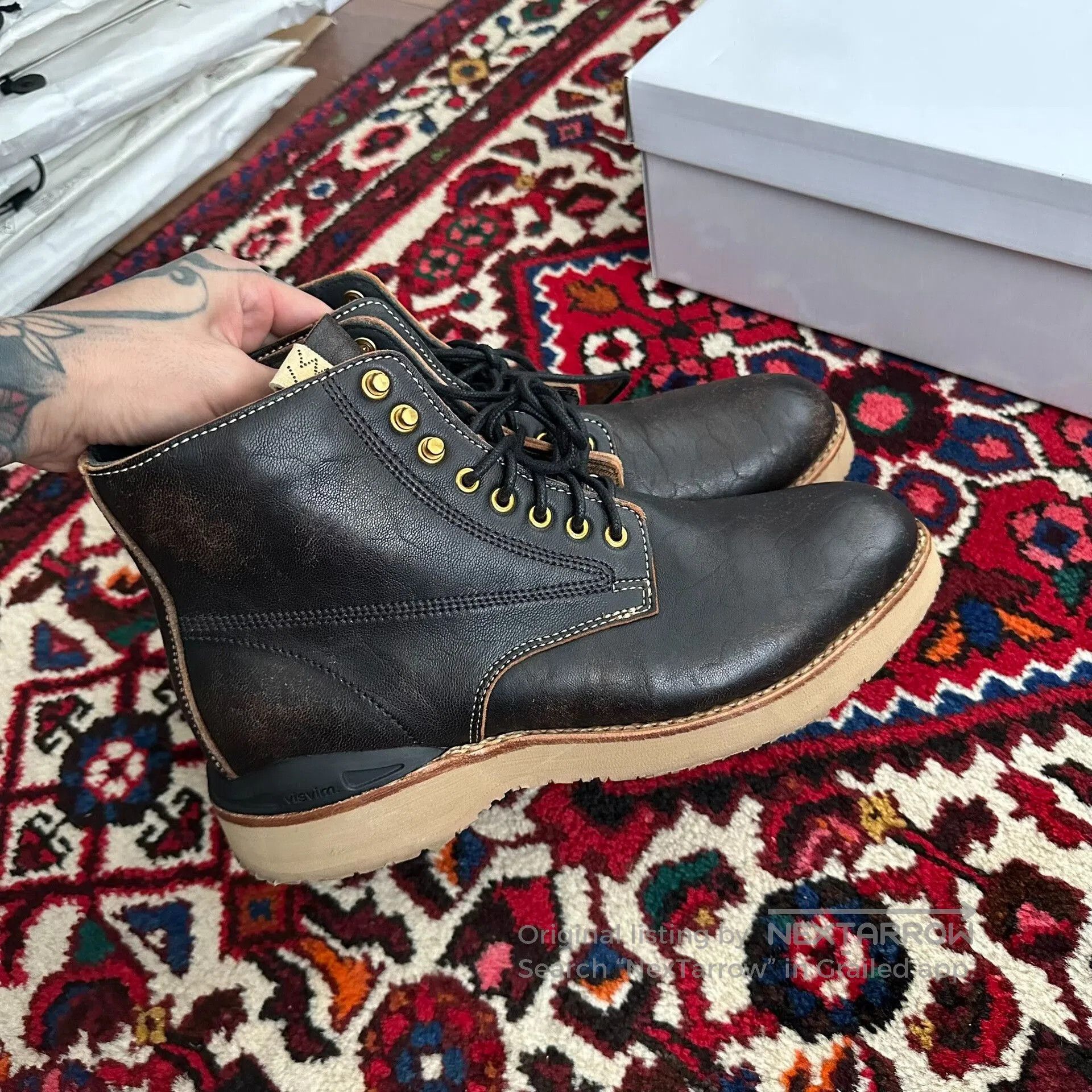 Visvim Visvim 22AW Virgil Boots Folk Style. Size US 10 / EU 43 - 3 Thumbnail