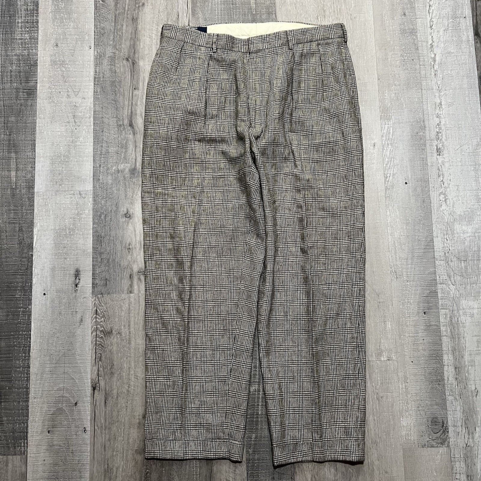VTG Polo By Ralph Lauren Trouser Dress Pants Fit Mens 37