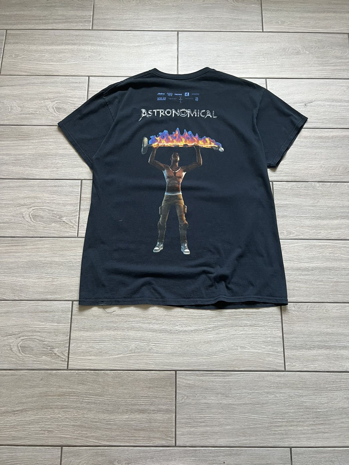 Travis Scott Travis Scott Fortnite Blue T-Shirt Size US L / EU 52-54 / 3 - 1 Thumbnail