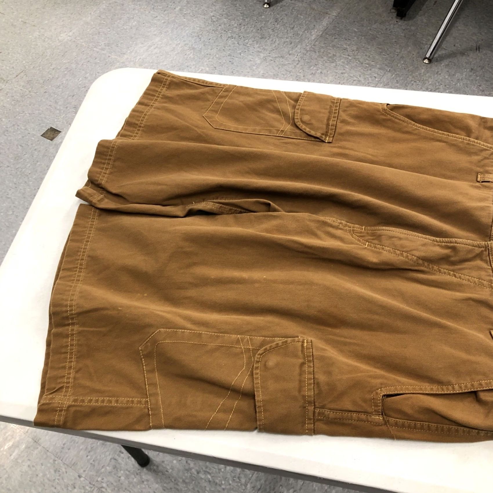 Prana prAna Shorts Mens XL Brown Cargo Utility Hiking Outdoor Canvas Pockets Casual Size US 36 / EU 52 - 3 Thumbnail