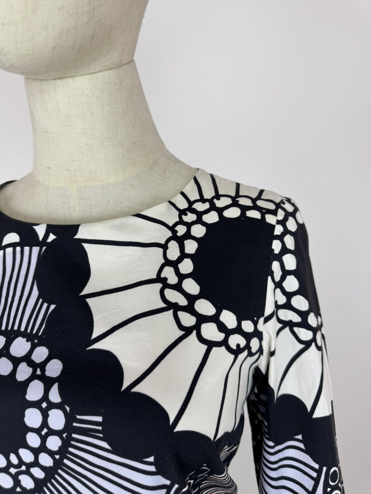 Designer Marimekko Floral Dress Size 34 Size XS / US 0-2 / IT 36-38 - 7 Thumbnail