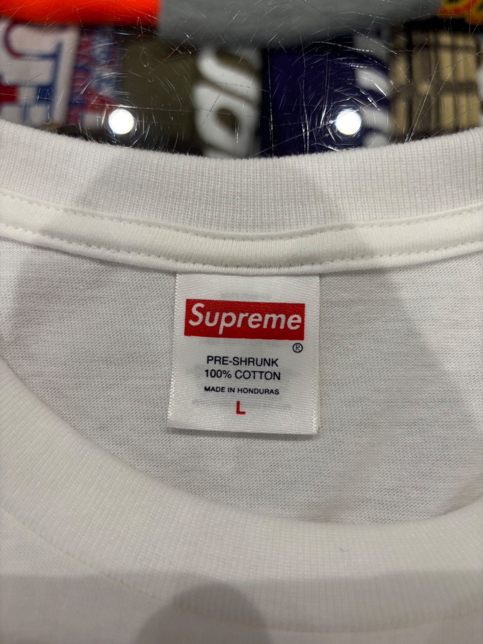 Supreme Supreme Grim Reaper Tee White Size US L / EU 52-54 / 3 - 3 Thumbnail