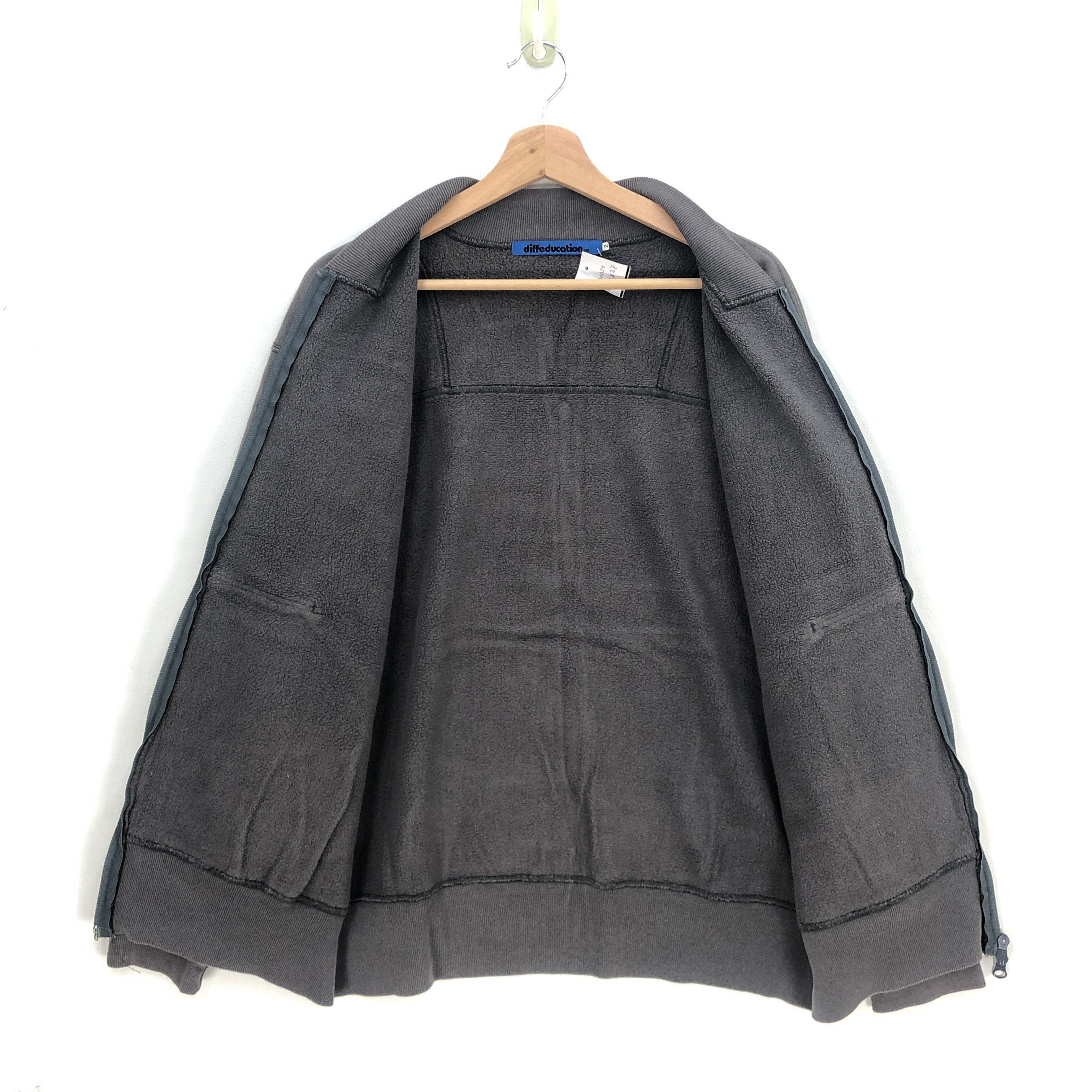 Japanese Brand × Vintage Vintage Diffeducation Zip-up Sweater Japanese Sweatshirt Size US L / EU 52-54 / 3 - 6 Thumbnail