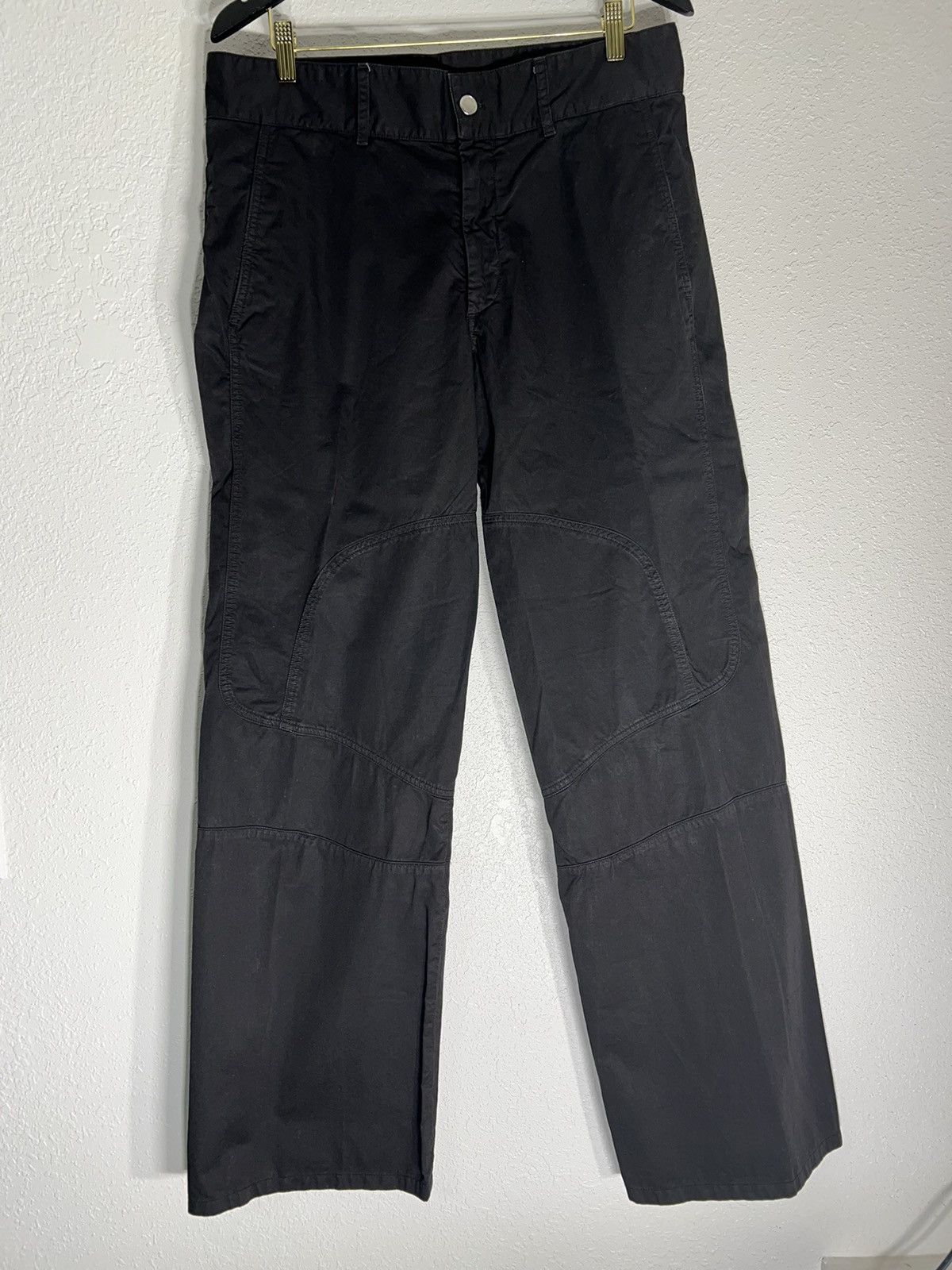 image of Louis Vuitton Louis Vutton “Wide-Leg” Tactical Pant in Black, Men's (Size 36)