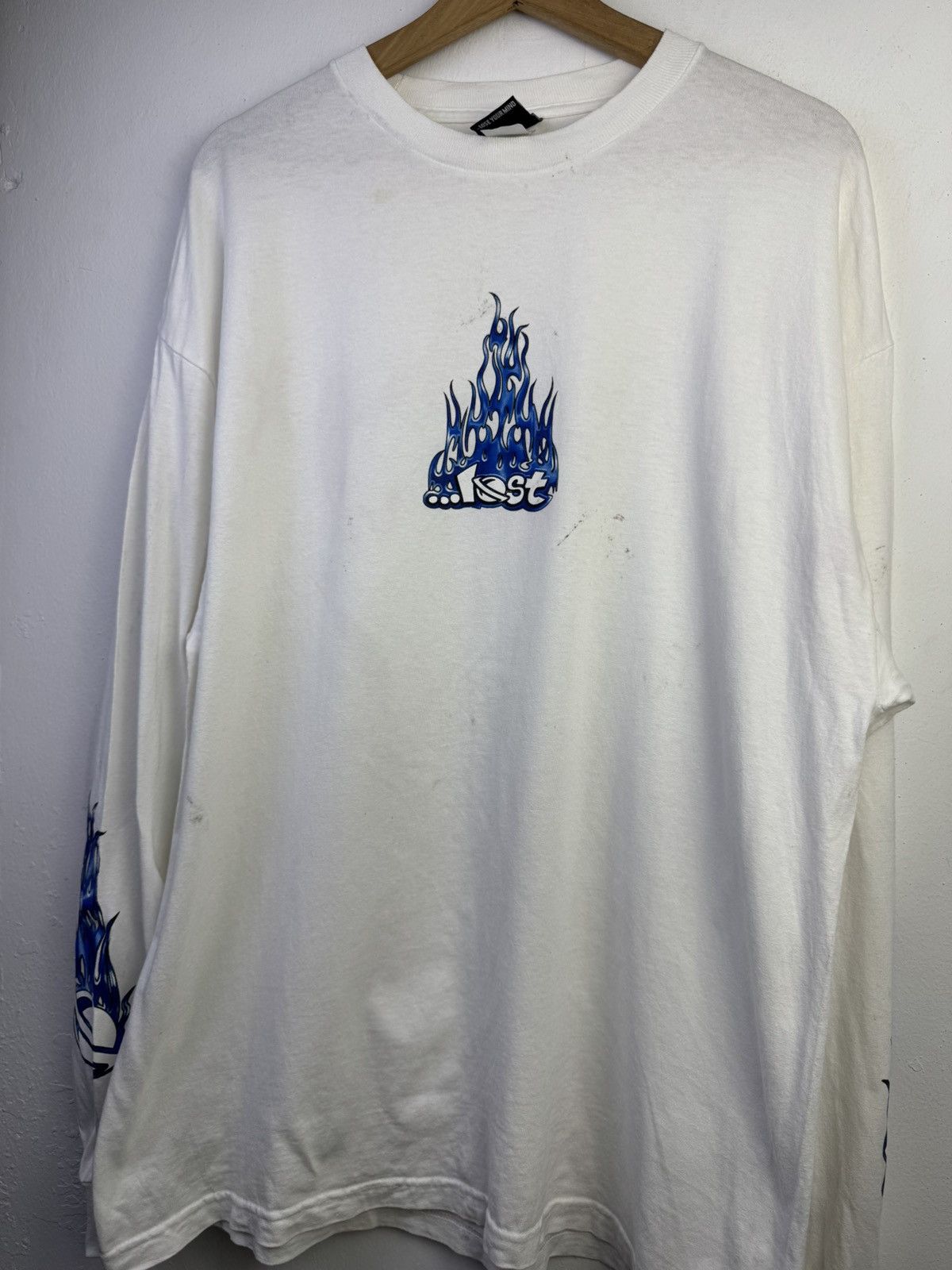 Lost Enterprises Vintage Lost Enterprises Skateboards Surf Flames Tshirt Size US XL / EU 56 / 4 - 3 Thumbnail