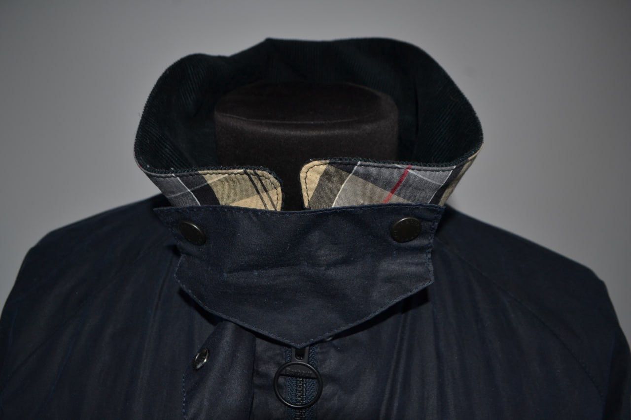 Barbour Barbour Lightweight Acorn Wax Jacket Womens Size 18 Blue Size L / US 10 / IT 46 - 3 Thumbnail