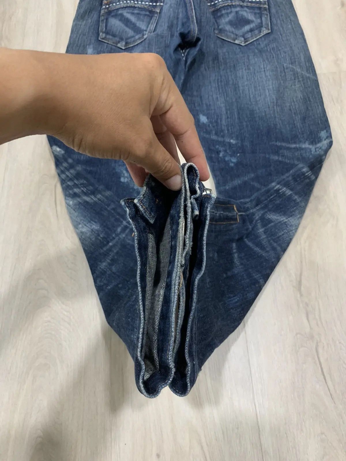 Japanese Brand × Vintage RNA jeans zipper leg style Size US 34 / EU 50 - 8 Thumbnail