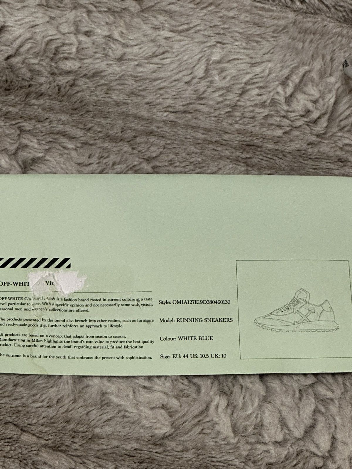 Off-White Off-White Running Sneakers Size US 10.5 / EU 43-44 - 7 Thumbnail