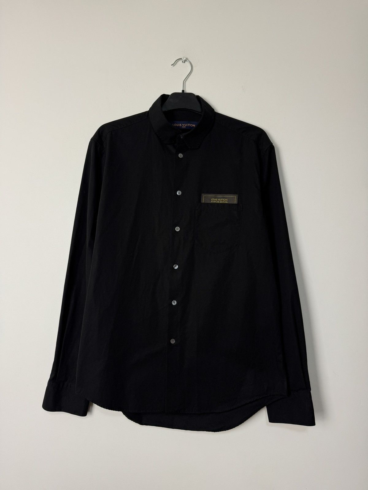 Louis Vuitton Louis Vuitton by Virgil Abloh Staples Edition Black Shirt Size US S / EU 44-46 / 1 - 2 Thumbnail