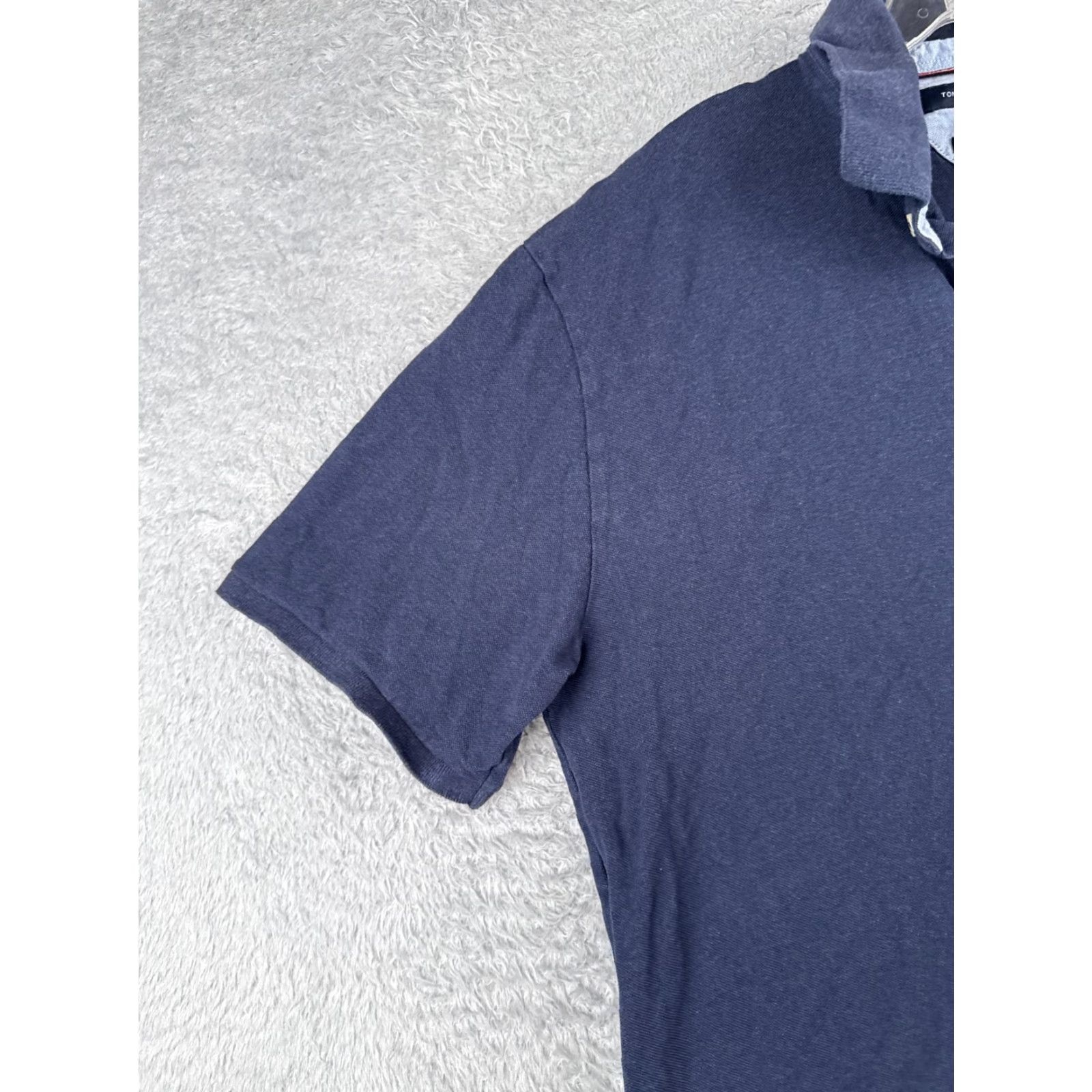 Tommy Hilfiger Tommy Hilfiger Polo Shirt Men 2XL XXL Blue Classic Fit 100% Cotton READ Size US XXL / EU 58 / 5 - 3 Thumbnail