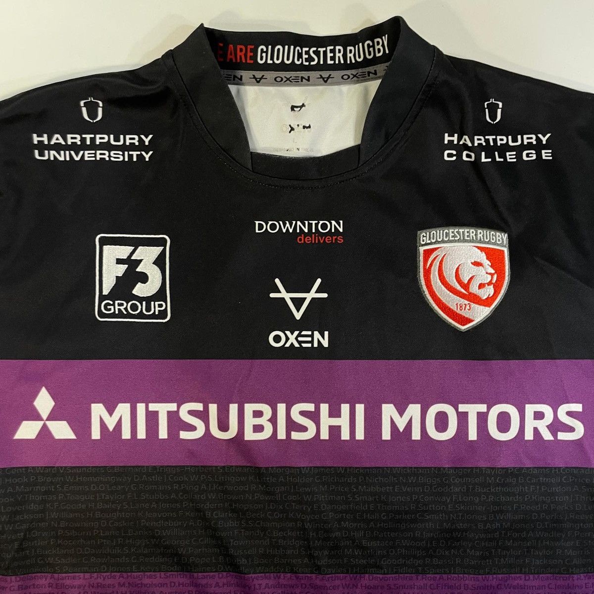 Other Mitsubishi Motors jersey tee sportswear football Gloucester Size US L / EU 52-54 / 3 - 9 Thumbnail