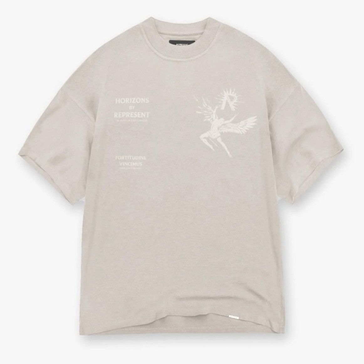Represent Clo. 🌿Represent Clo Icarus Relaxed T-Shirt - Taupe🌿 Size US L / EU 52-54 / 3 - 1 Thumbnail