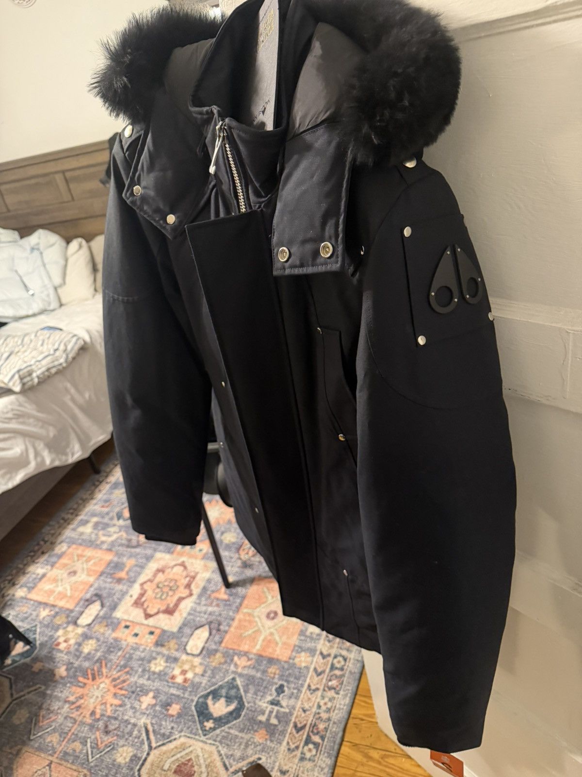 Moose Knuckles Moose Knuckles Sterling Parka Navy Blue Men’s Small NWT Size US S / EU 44-46 / 1 - 3 Thumbnail