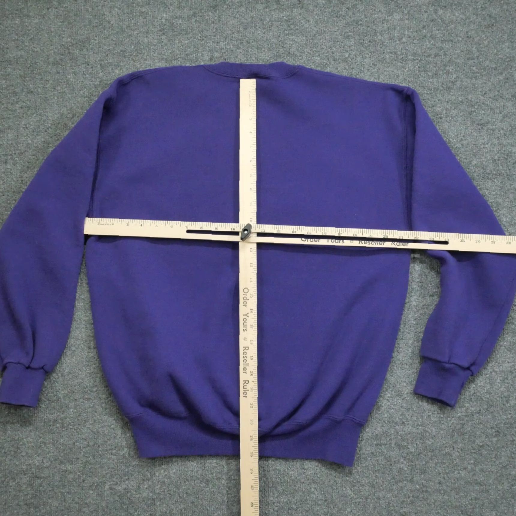 Russell Athletic VINTAGE Russell Athletic Sweatshirt Men Adult Large Purple 90s Size US L / EU 52-54 / 3 - 7 Thumbnail