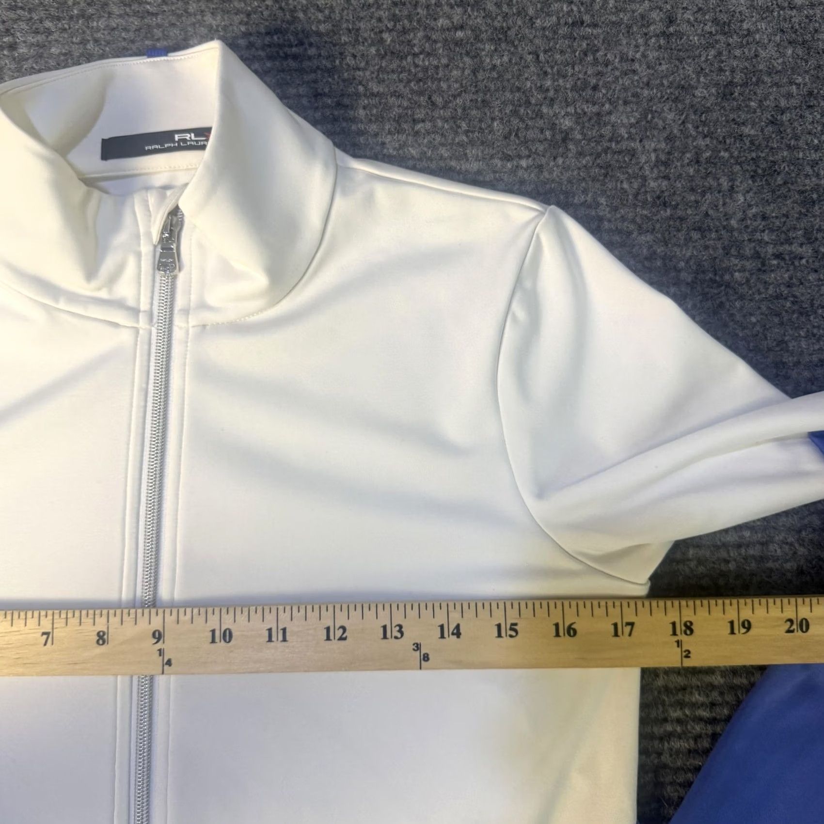 Ralph Lauren Ralph Lauren Womens Medium Blue Full Zip Golf Performance Jacket Size M / US 6-8 / IT 42-44 - 6 Thumbnail