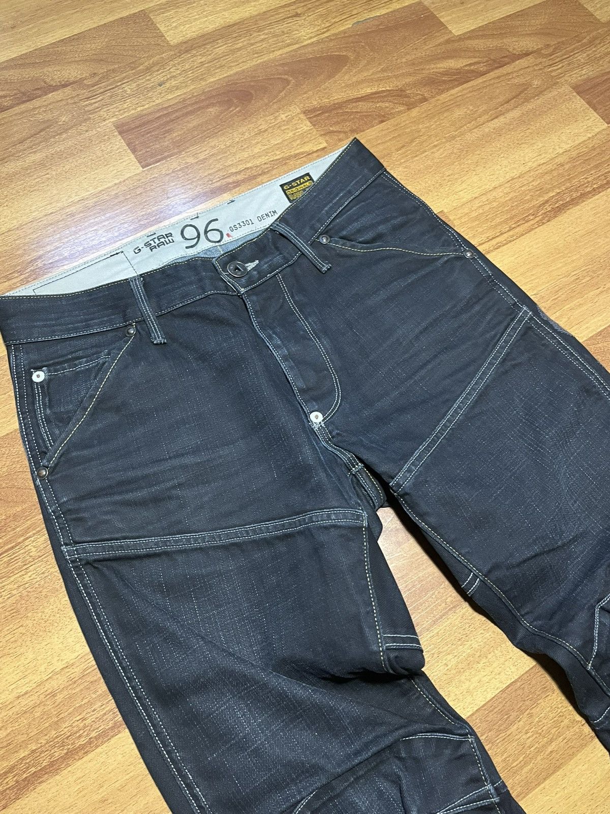 G-Star Rare Vintage G-Star Raw Denim Jeans Avant-Garde Y2K Size US 32 / EU 48 - 7 Thumbnail