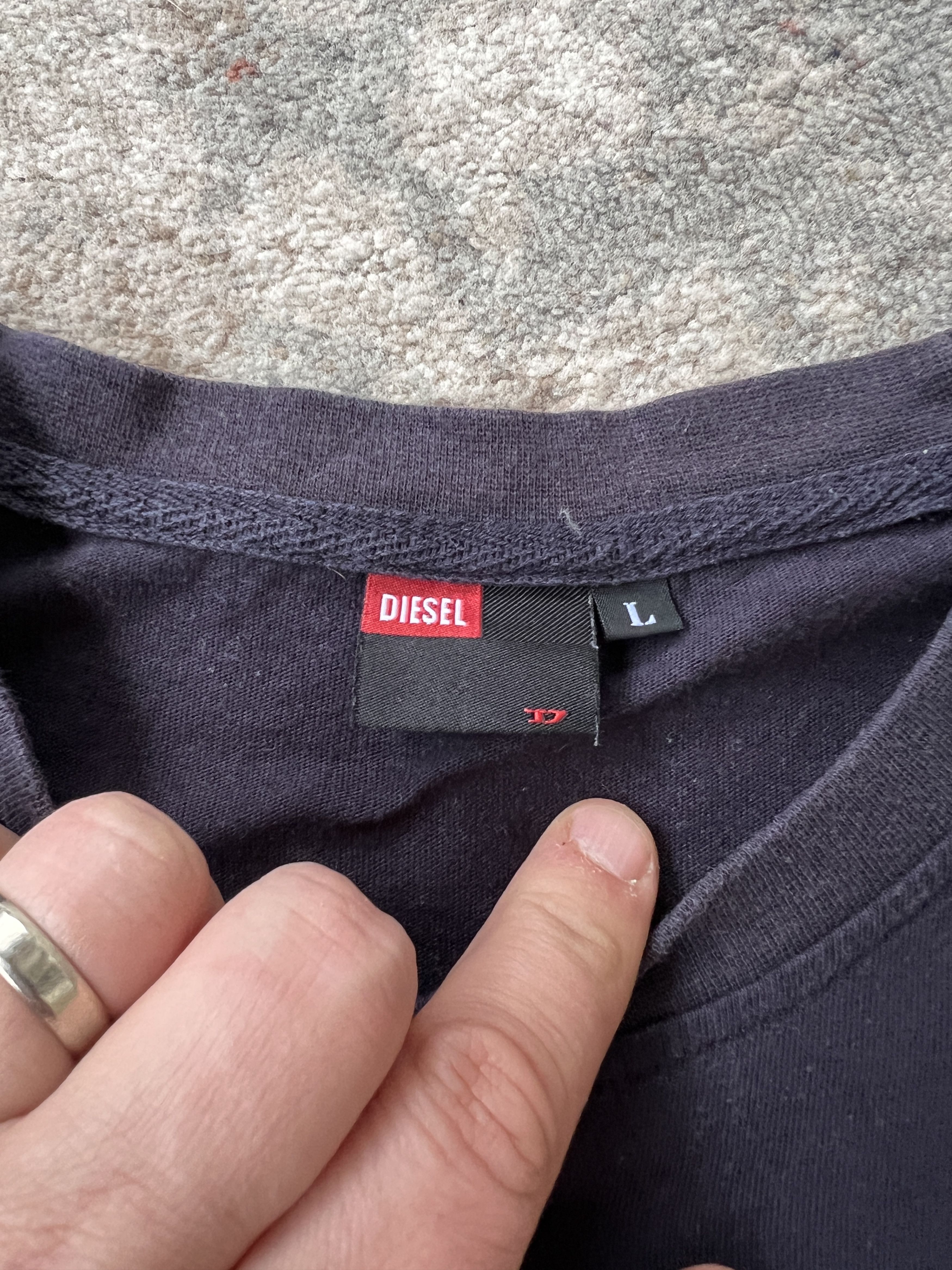 Diesel Vintage Diesel Tee Size US L / EU 52-54 / 3 - 5 Thumbnail