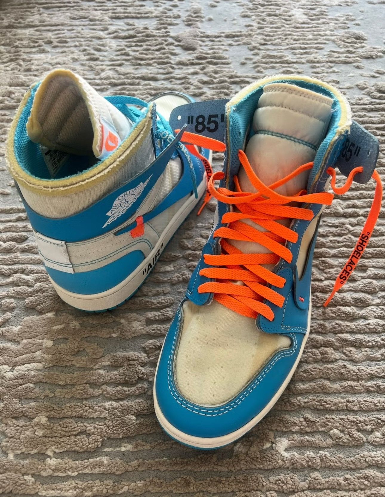 Nike × Off-White Nike x Off-White Air Jordan 1 Hi Size US 10 / EU 43 - 3 Thumbnail