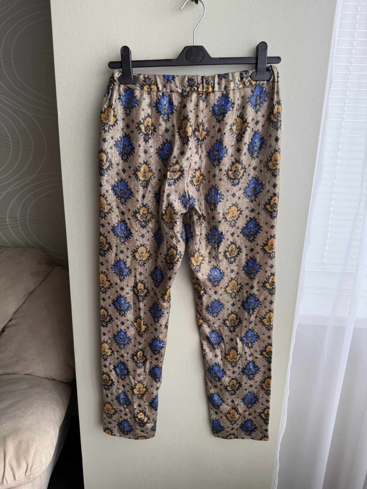 Dries Van Noten DRIES VAN NOTEN Silk straight pants Size 27" / US 4 / IT 40 - 4 Thumbnail