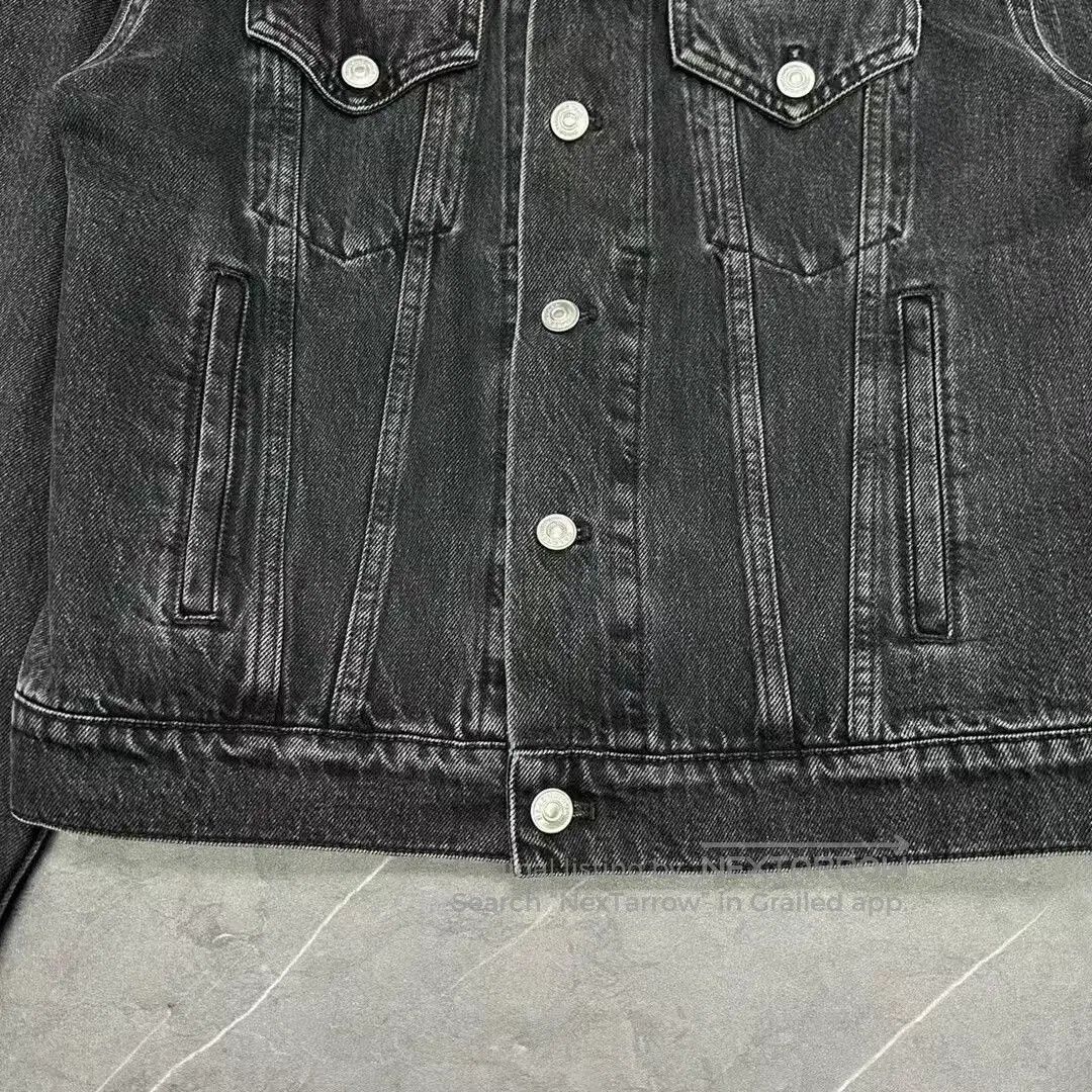 Balenciaga Balenciaga Sinners Denim Jacket. Size US M / EU 48-50 / 2 - 3 Thumbnail