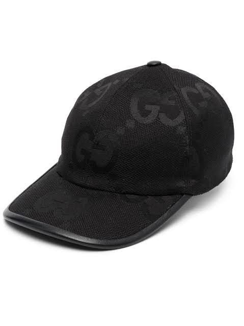 Gucci gucci hat jumbo gg monogram black Size ONE SIZE - 6 Thumbnail