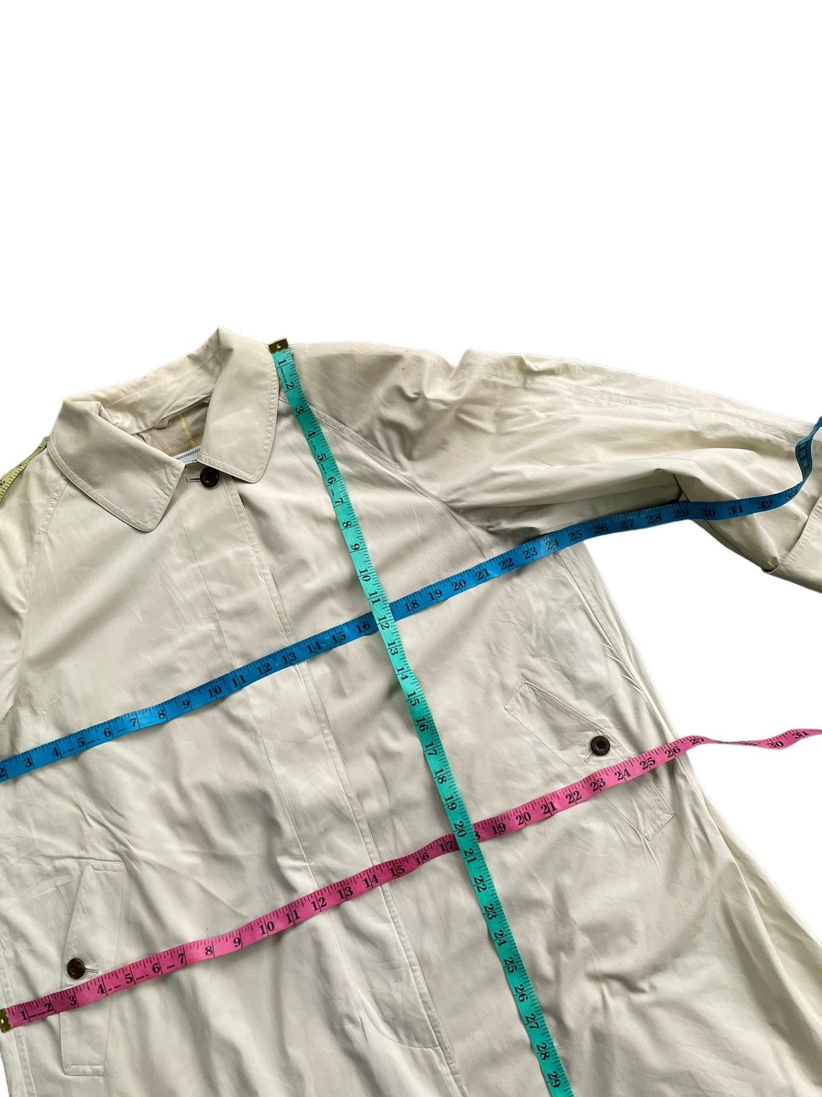 Burberry × Designer × Vintage Vintage Burberrys Trench Jacket Size XL / US 12-14 / IT 48-50 - 14 Thumbnail