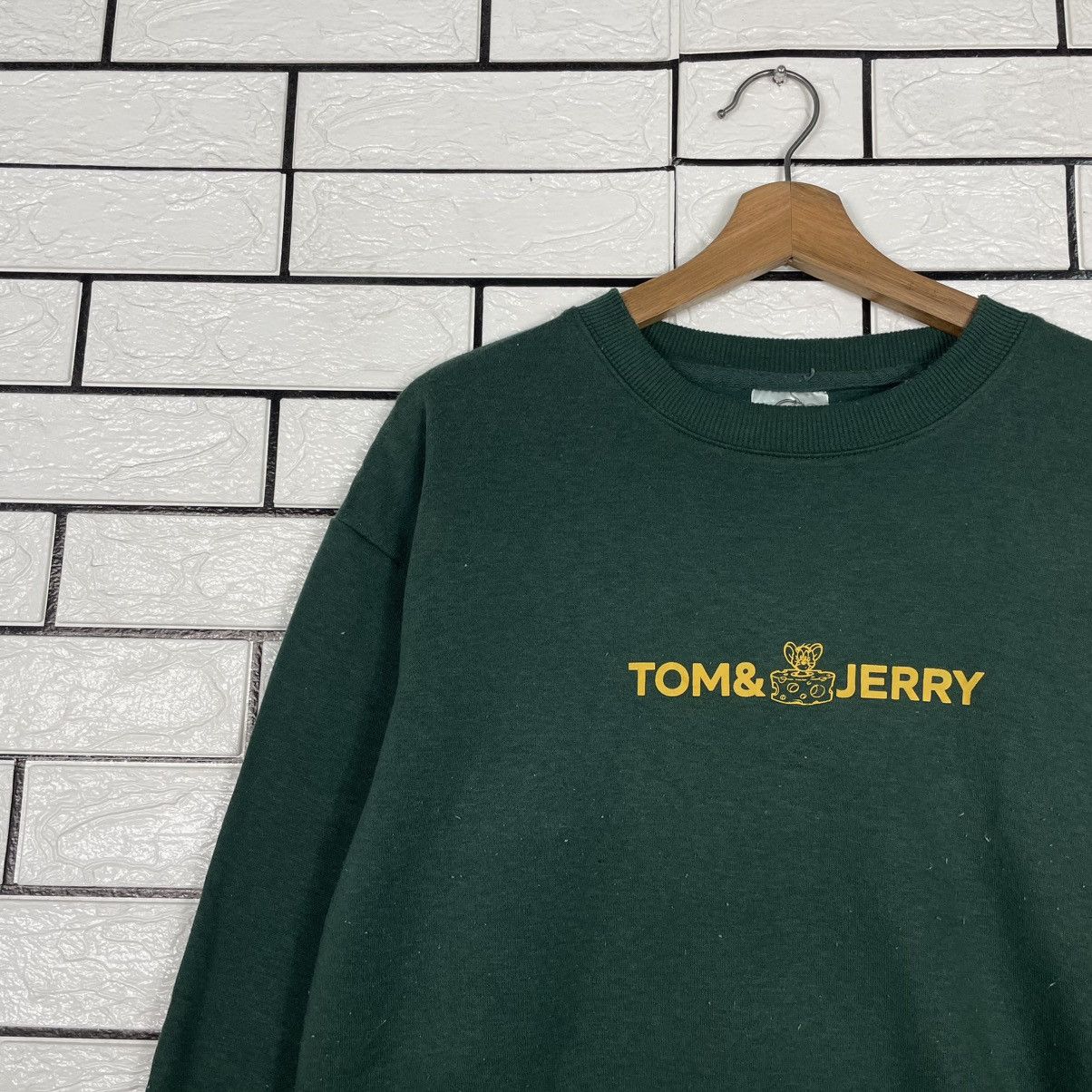 Japanese Brand Tom And Jerry Green Sweatshirt Size US L / EU 52-54 / 3 - 6 Thumbnail