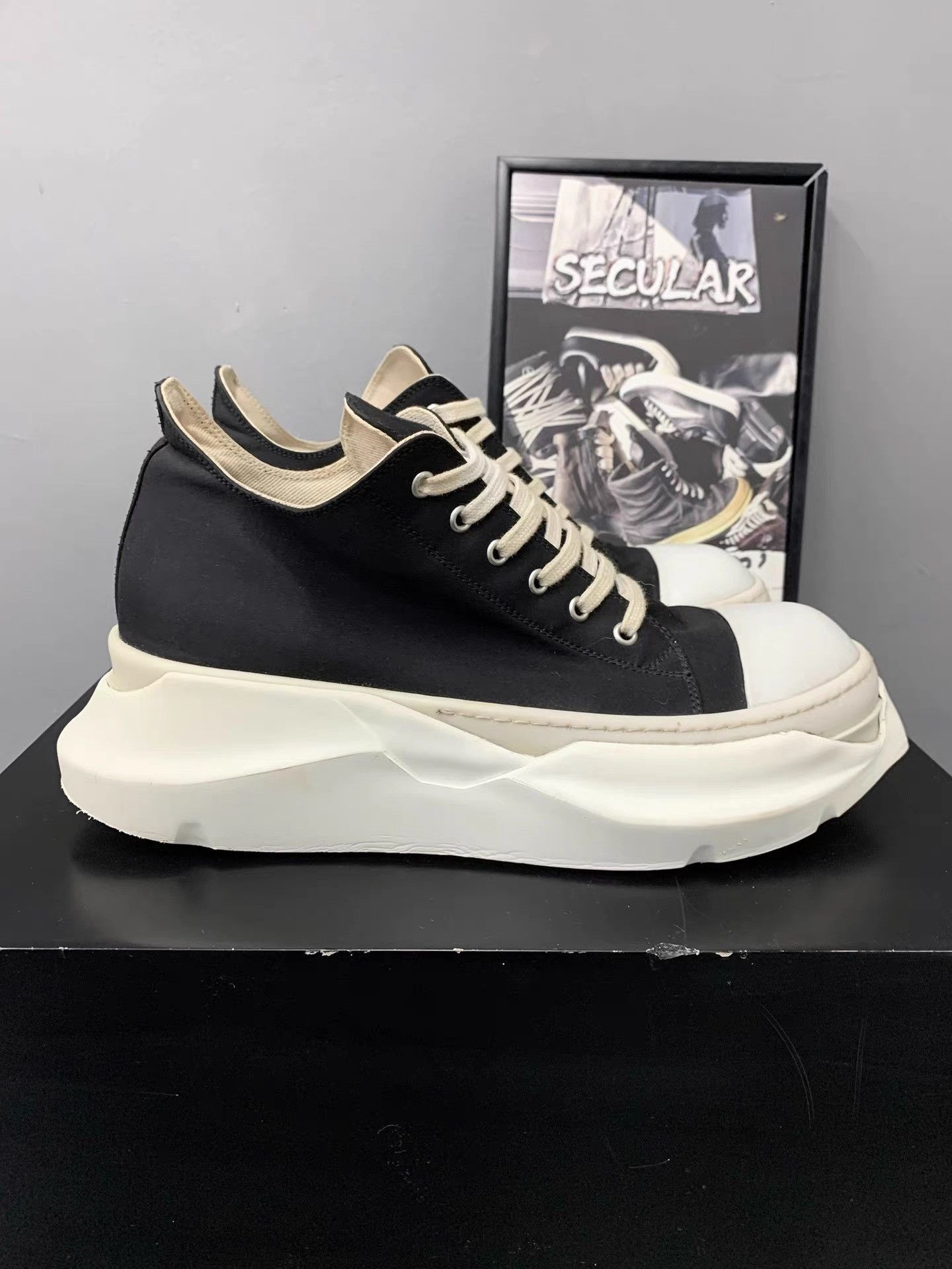 Rick Owens Rick Owens Thick Sole Low-Top Big Converse K34 Size US 10 / EU 43 - 3 Thumbnail