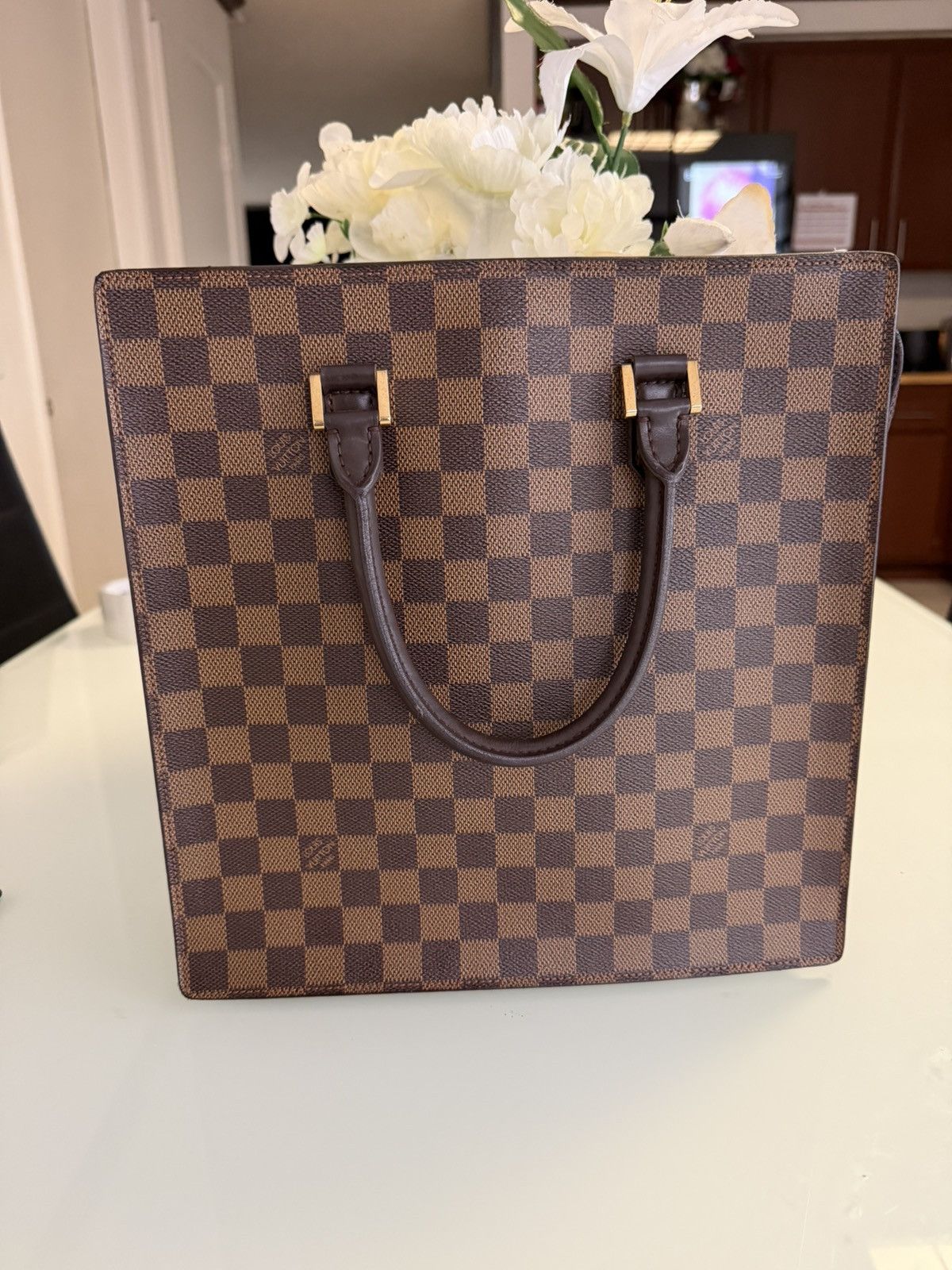 Louis Vuitton Louis Vuitton LV Hand Bag Venice PM Brown Damier Size ONE SIZE - 2 Thumbnail