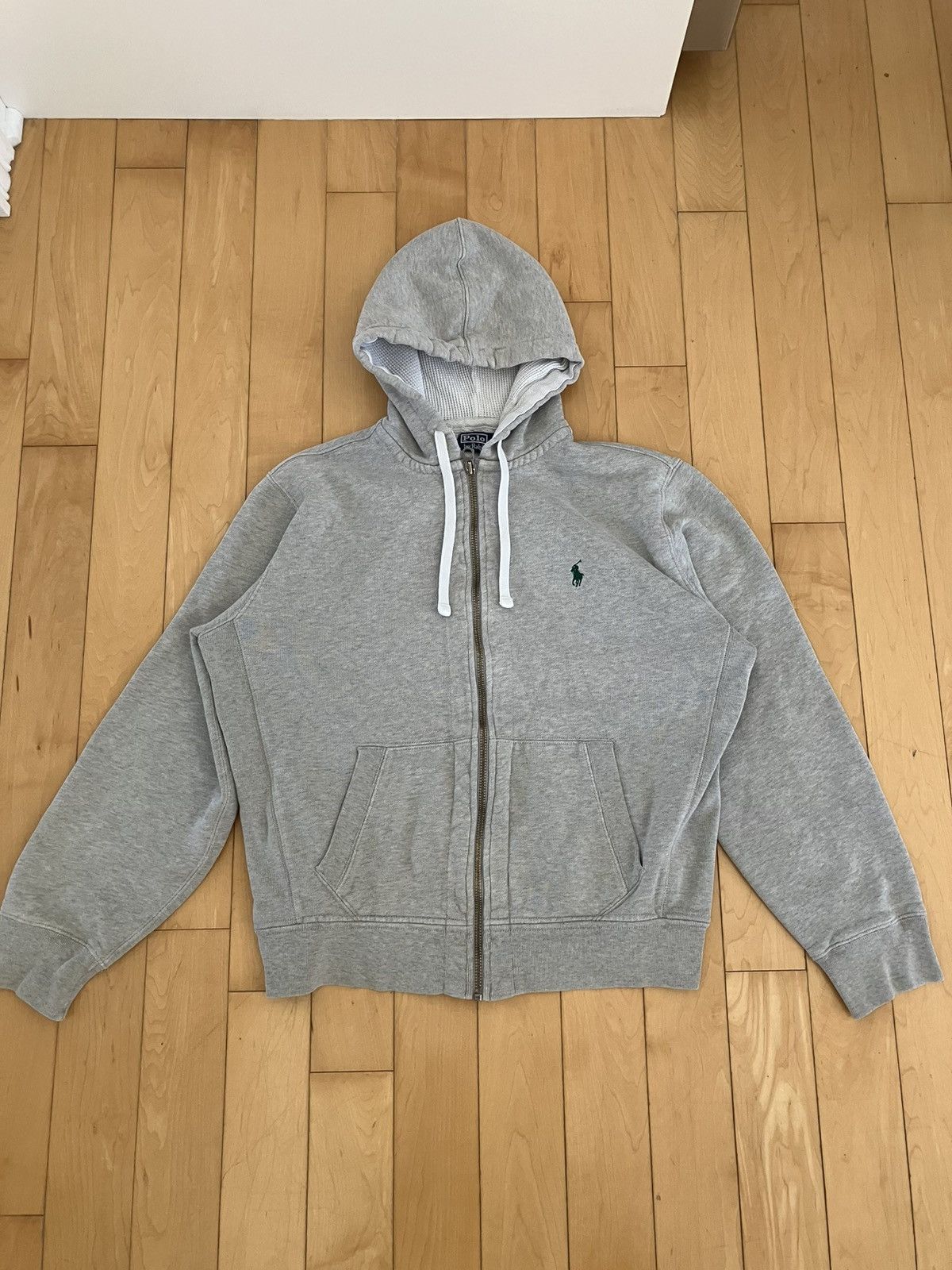 Polo Ralph Lauren Vintage Y2k Polo By Ralph Lauren 🩶 Zip Hoodie 90’s Size US M / EU 48-50 / 2 - 1 Thumbnail