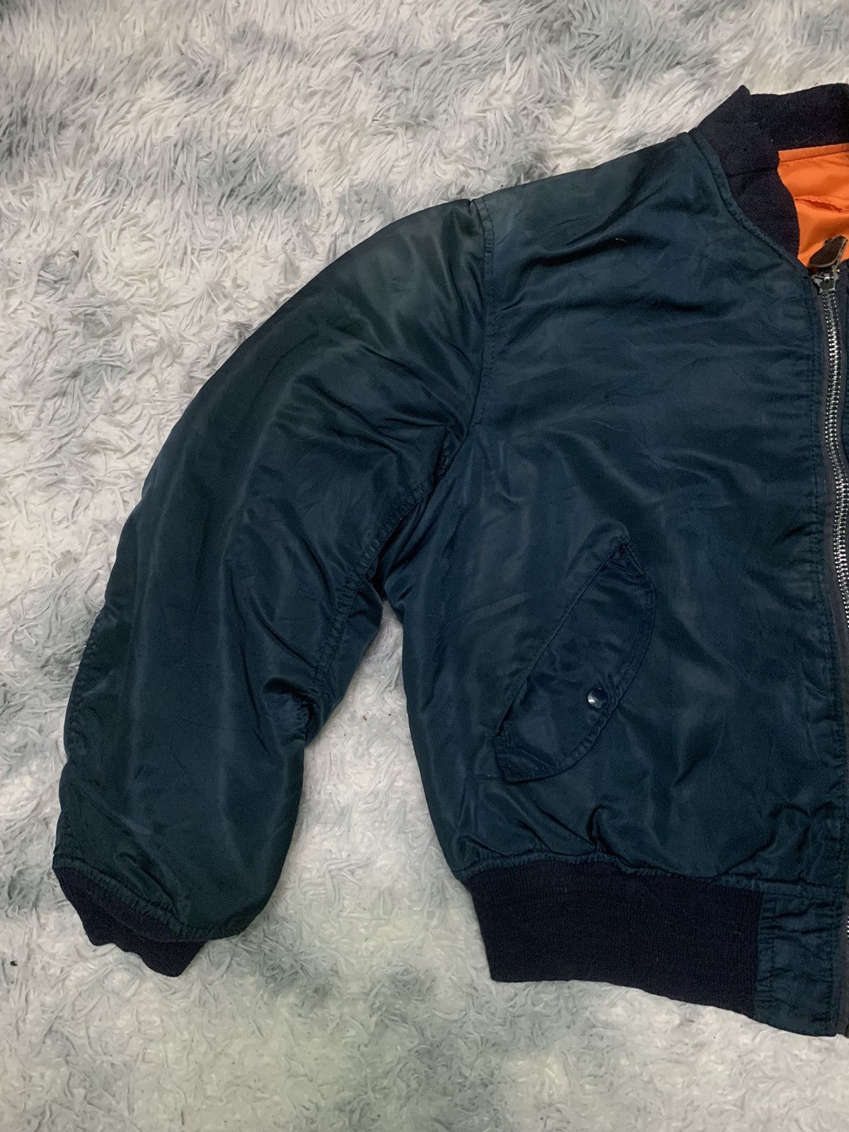 Alpha Industries × Vintage 90s ALPHA INDUSTRIES SUNFADED REVERSIBLE JACKET Size US L / EU 52-54 / 3 - 5 Thumbnail
