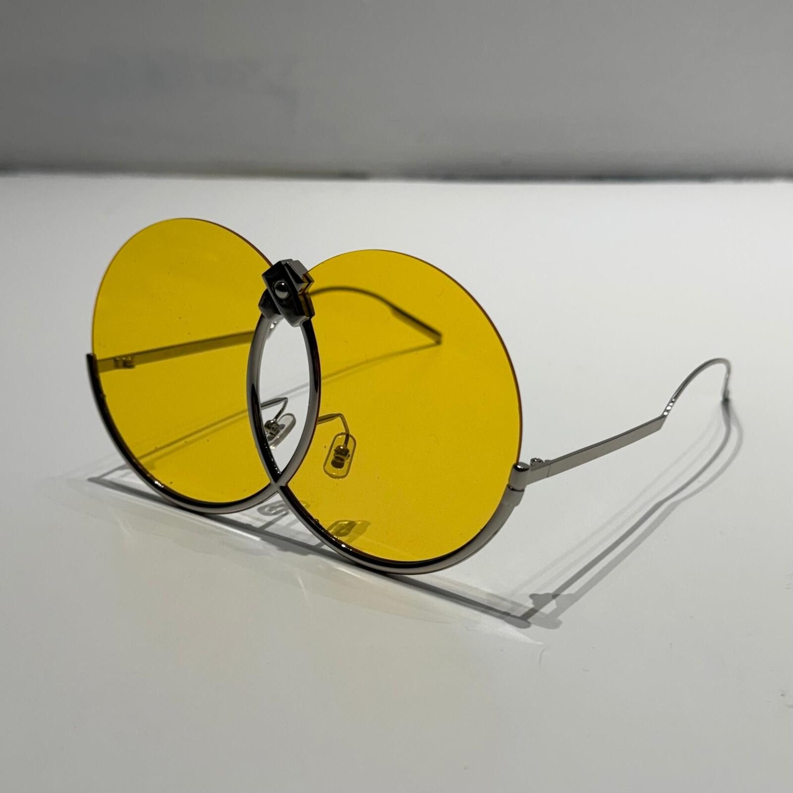 Hood By Air HoodByAir X Gentle Monster SS17 Wench 1 Glasses (Yellow) Size ONE SIZE - 3 Thumbnail