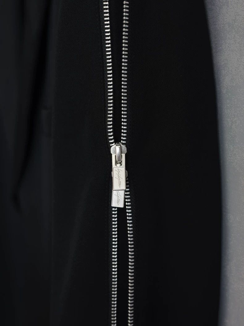 Yohji Yamamoto Yohji Yamamoto Yohji Yamamoto Long Coat with Side Zipper Size US M / EU 48-50 / 2 - 6 Thumbnail