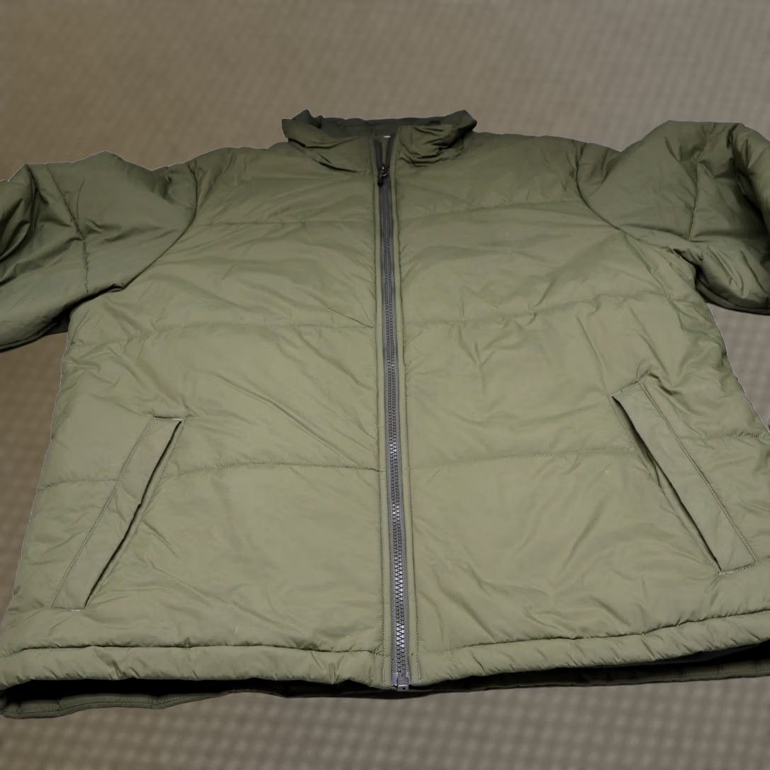 Vintage REI Jacket Mens Large Green Insulated Full Zip Puffer Outdoor Wind Rain Quilted Nylon Stand-Up Collar Size US L / EU 52-54 / 3 - 1 Thumbnail