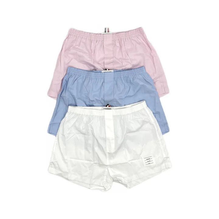 Thom Browne Thom Browne Solid Color Comfortable Boxer Shorts -2507 Size US 26 / EU 42 - 8 Thumbnail