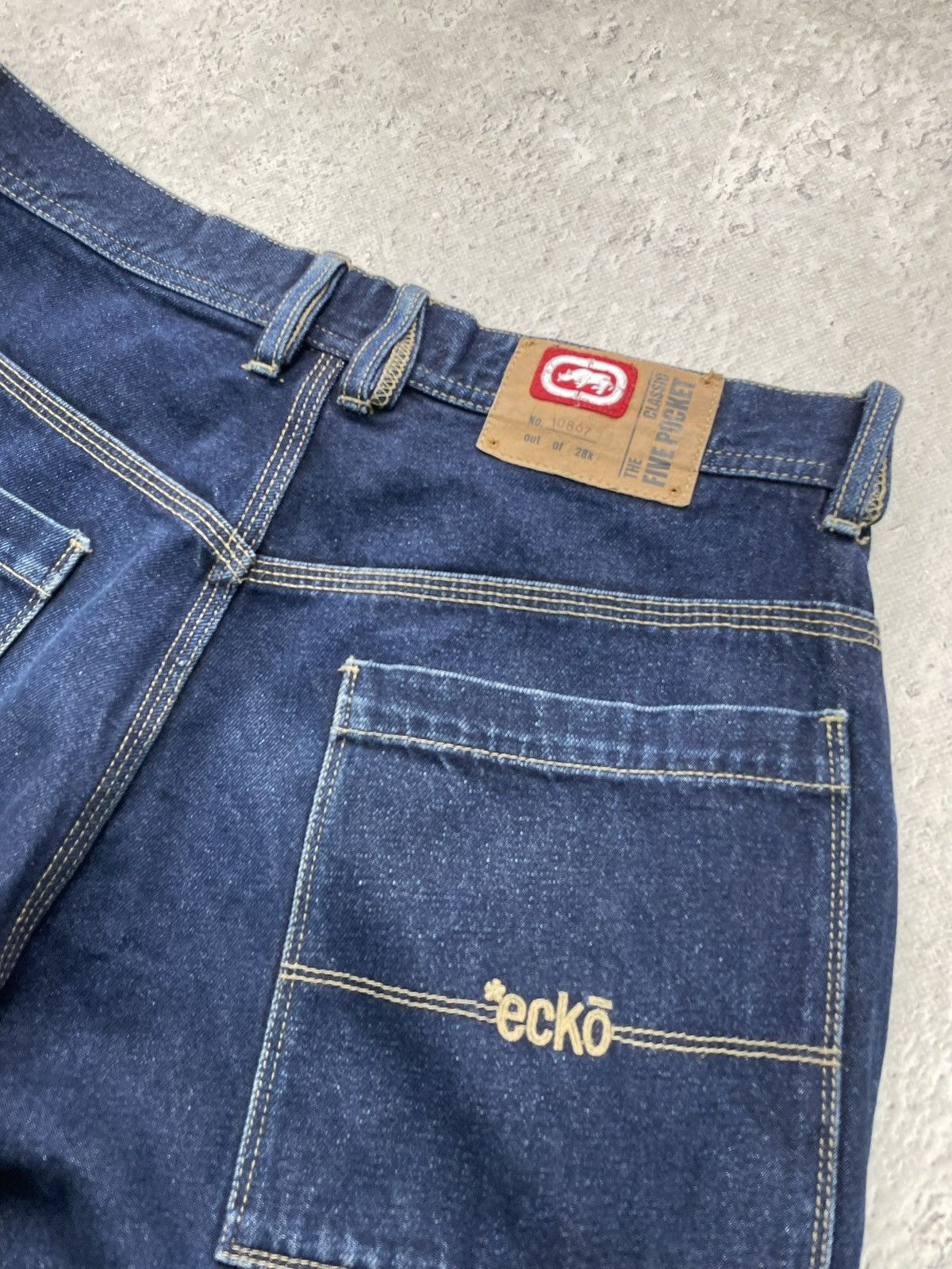 Ecko Unltd. × Vintage Crazy vintage y2k baggy carpenter carhartt style ecko jeans Size US 32 / EU 48 - 11 Thumbnail