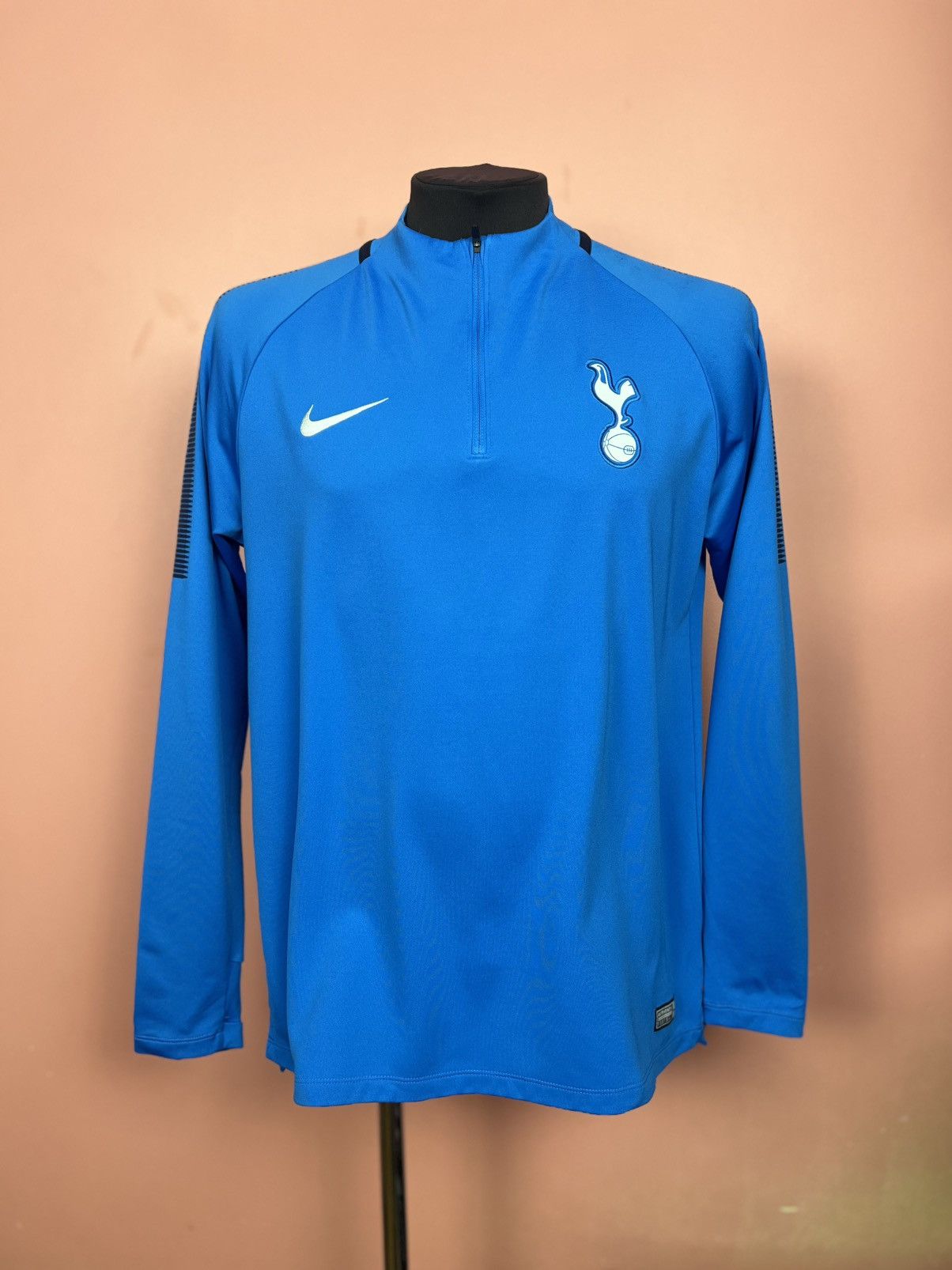 Nike Nike Tottenham longsleeve 1/3 zip soccer jersey football Size US L / EU 52-54 / 3 - 1 Thumbnail